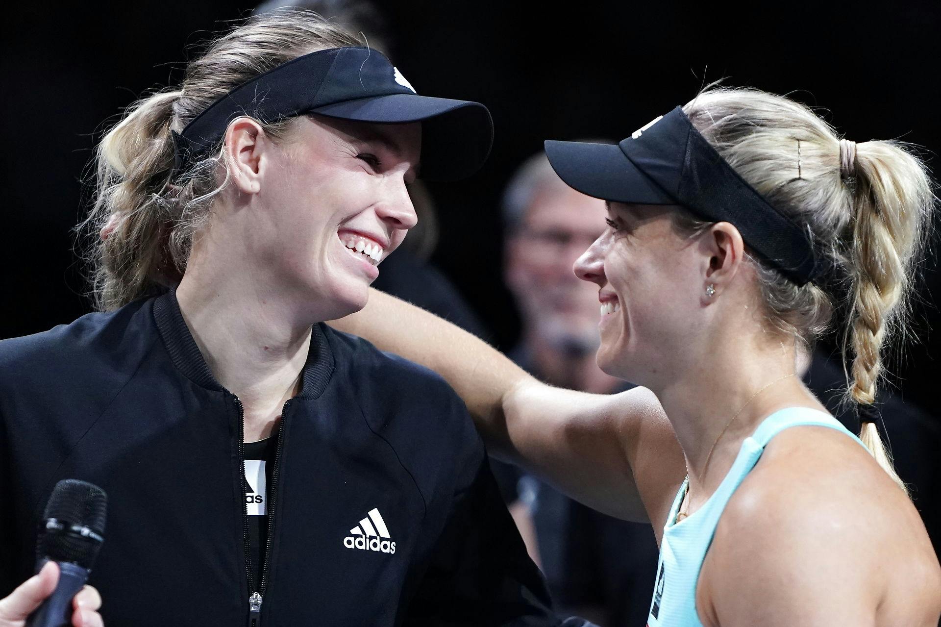 Wozniacki og Kerber gav danske noget at klappe over, da danskeren takkede af.