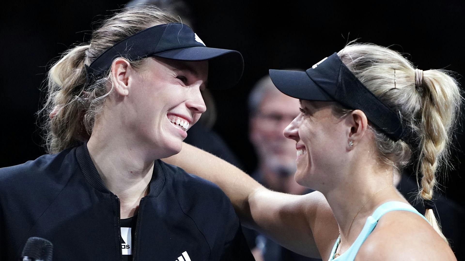 Wozniacki og Kerber gav danske noget at klappe over, da danskeren takkede af.