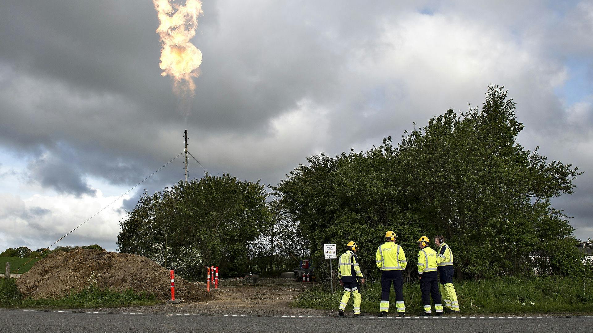 Her kan man da tale om et "dyrt bål". For gas er i dag blevet en særdeles kostbart energikilde.