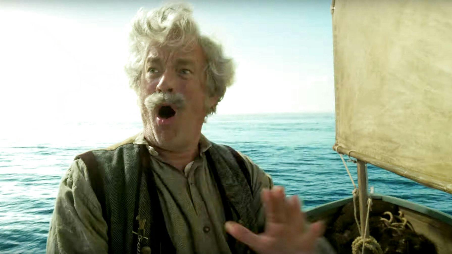 Tom Hanks spiller rollen som dukkemageren Geppetto.