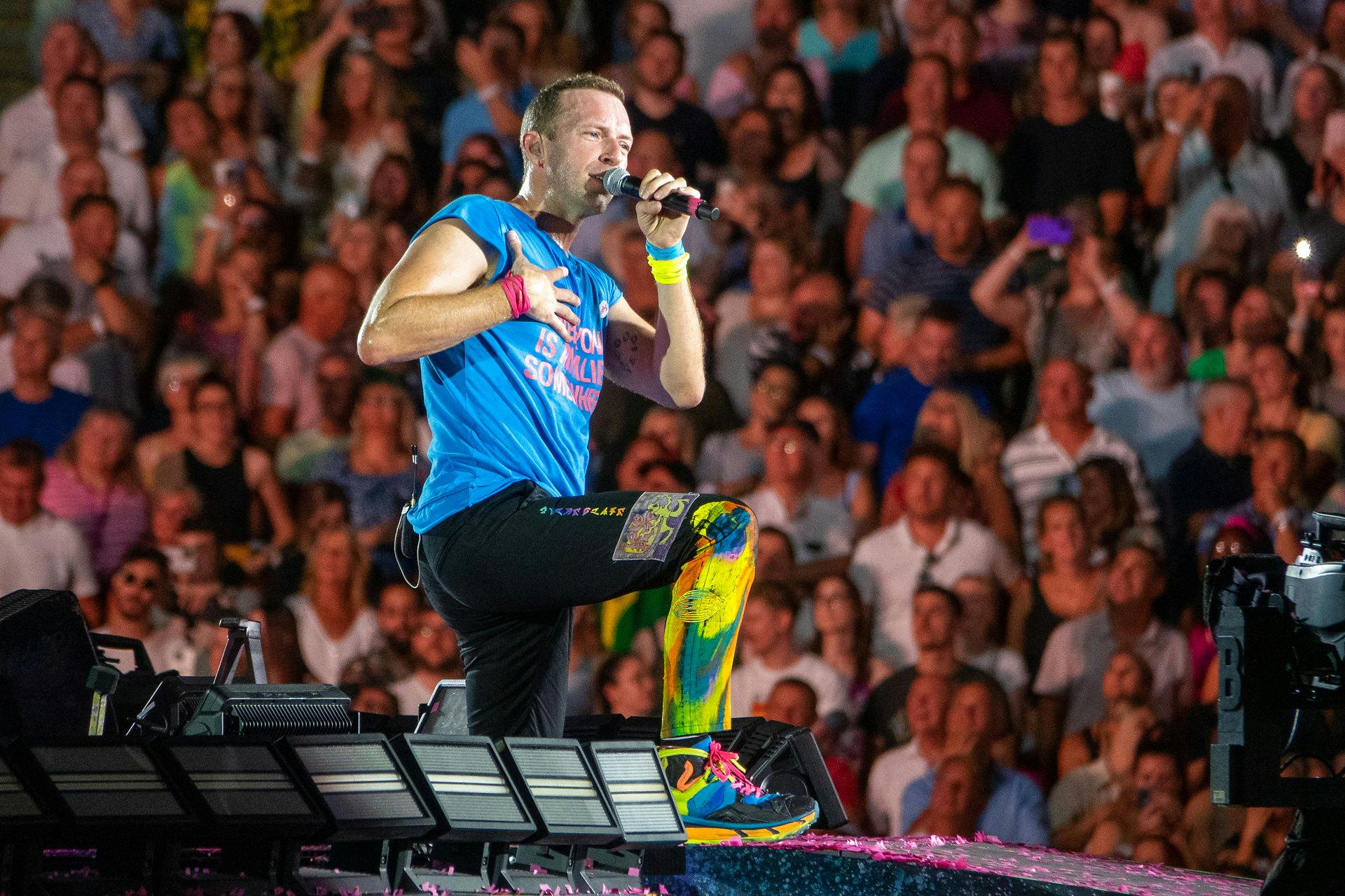 Knap 100.000 danskere fik billet til Coldplays to koncerter i Parken.