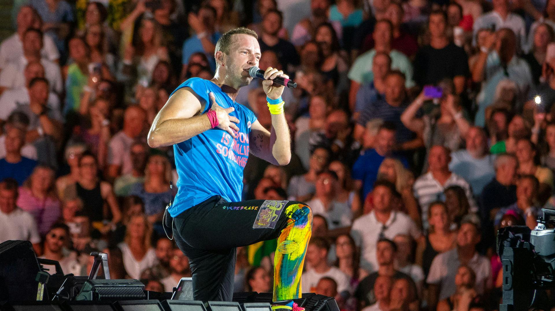 Knap 100.000 danskere fik billet til Coldplays to koncerter i Parken.