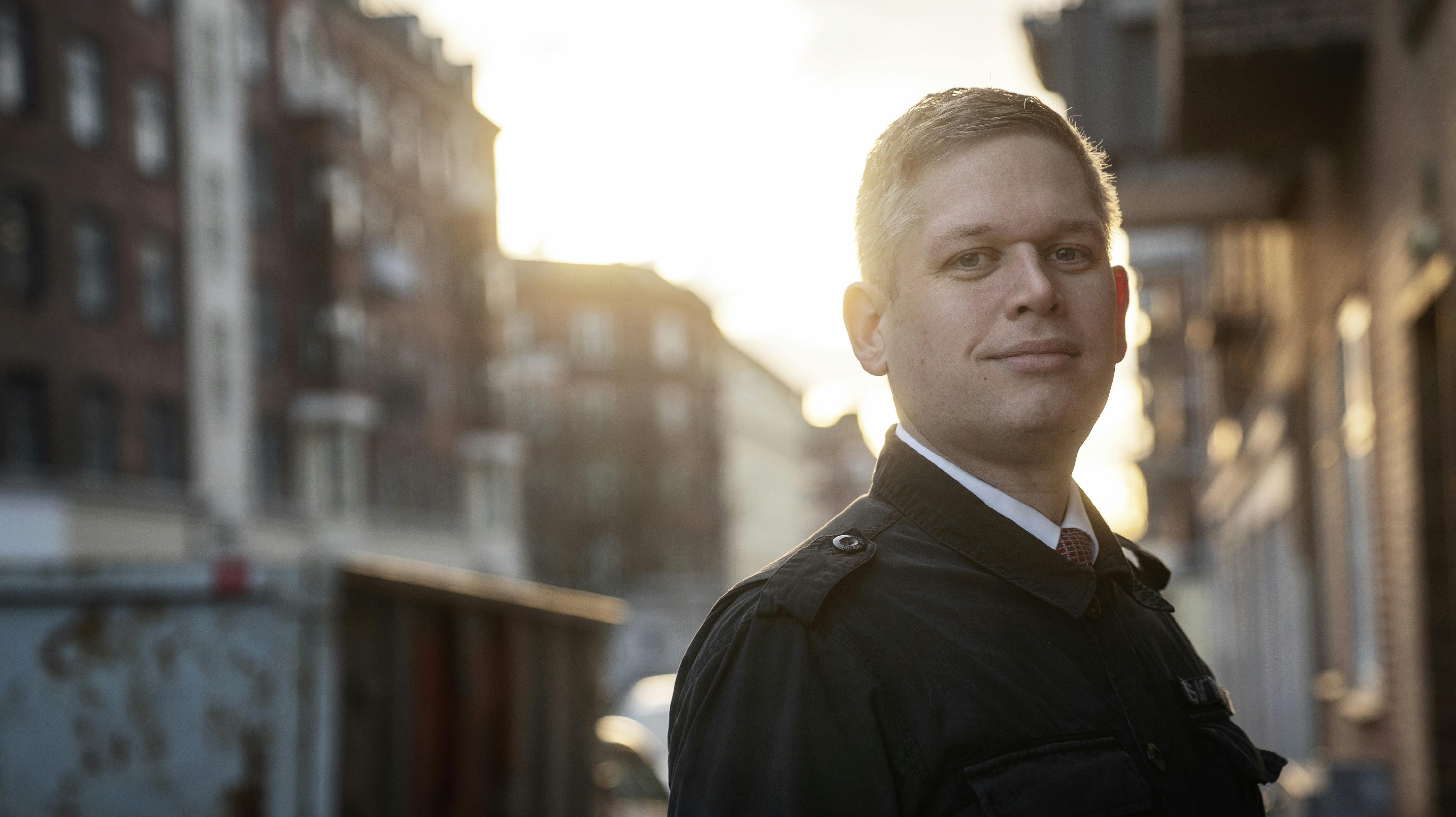 Stifteren af Stram Kurs, Rasmus Paludan.