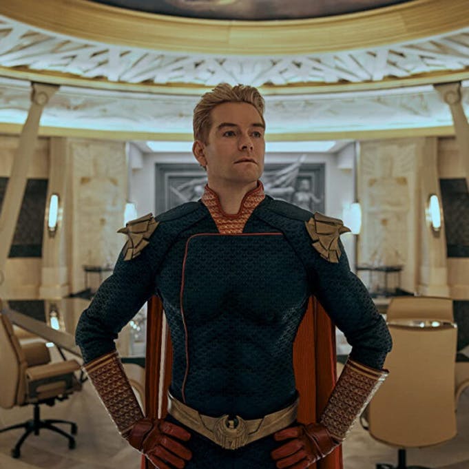 Antony Starr som Homelander.
