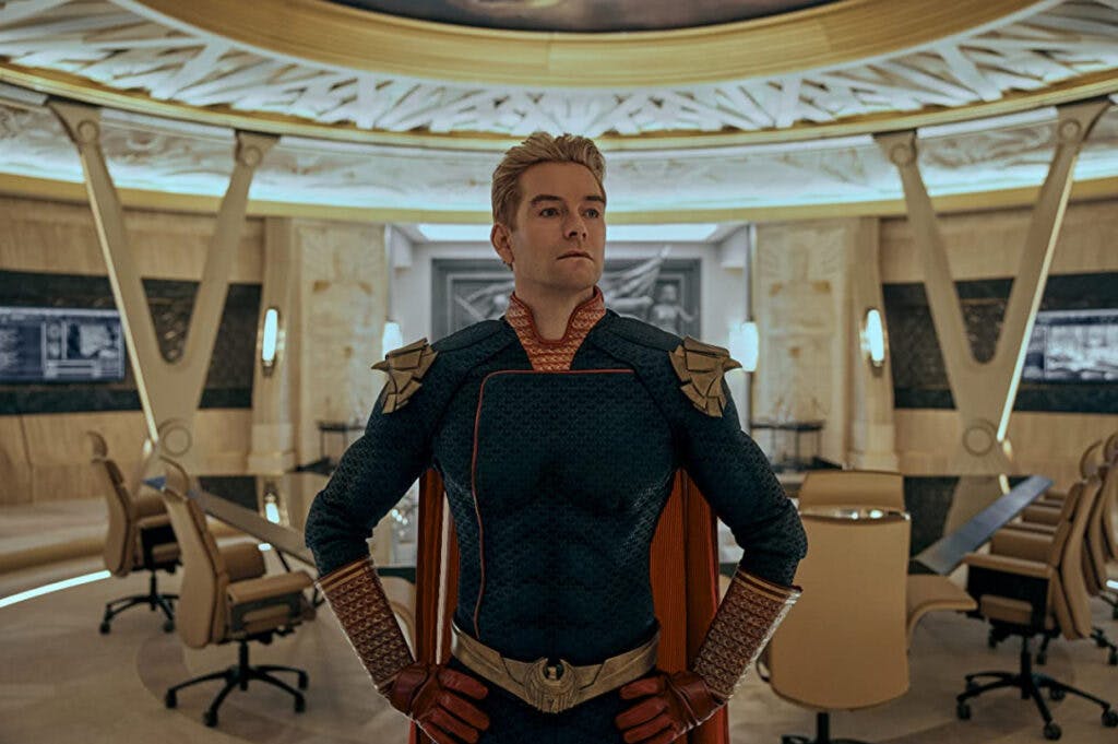 Antony Starr som Homelander.