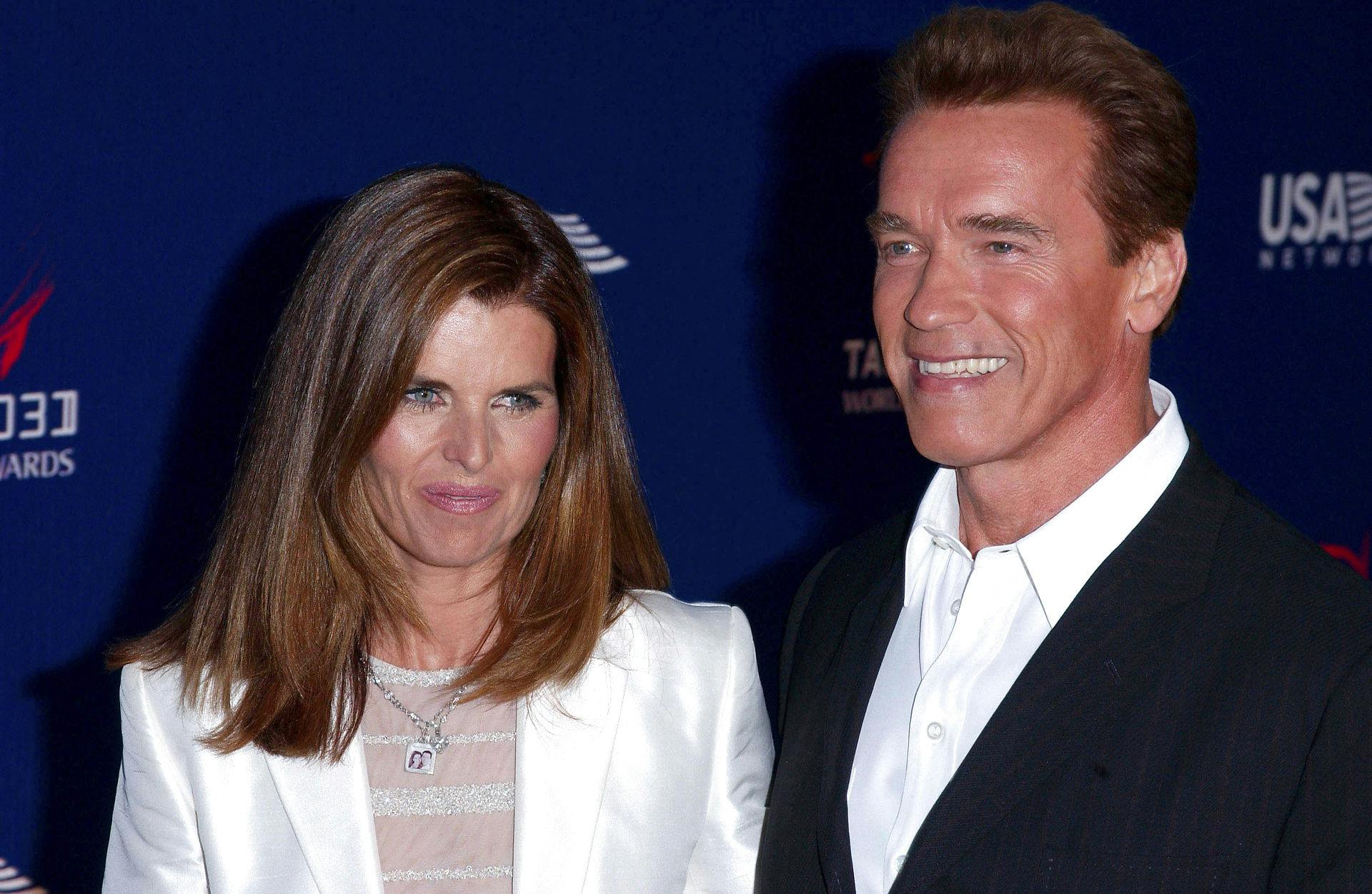 Arnold Schwarzenegger og Maria Shriver i 2003.