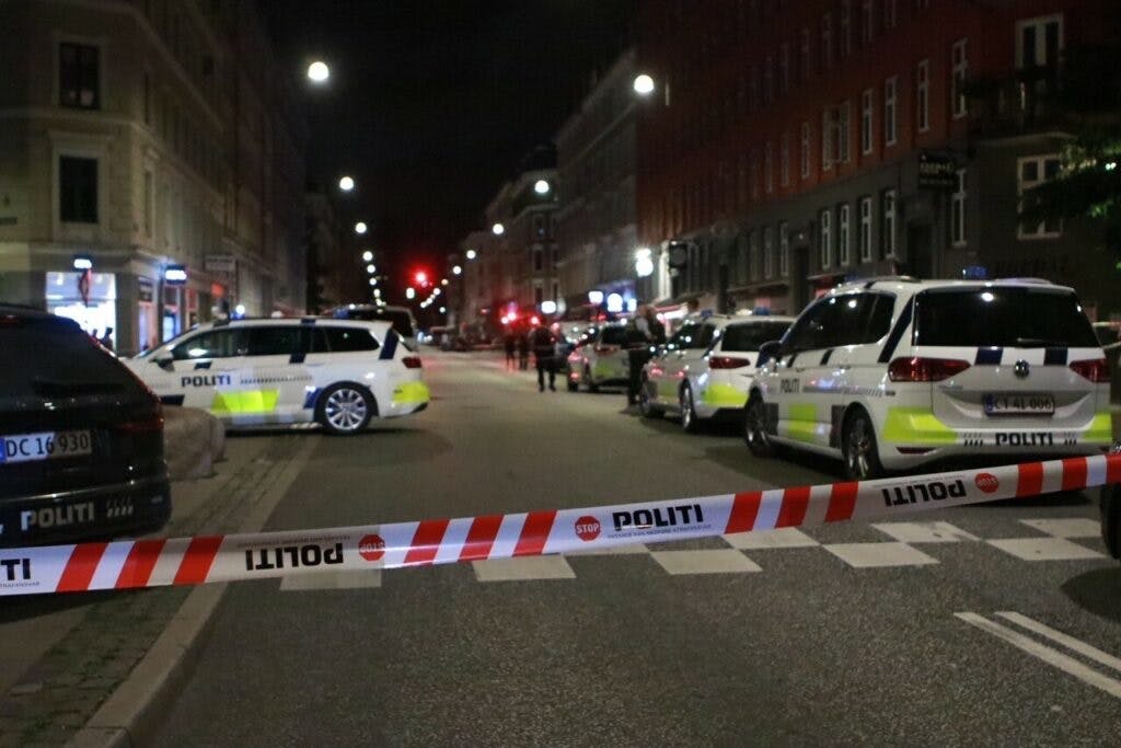 Istedgade var en overgang spærret, mens politiet fik området under kontrol.