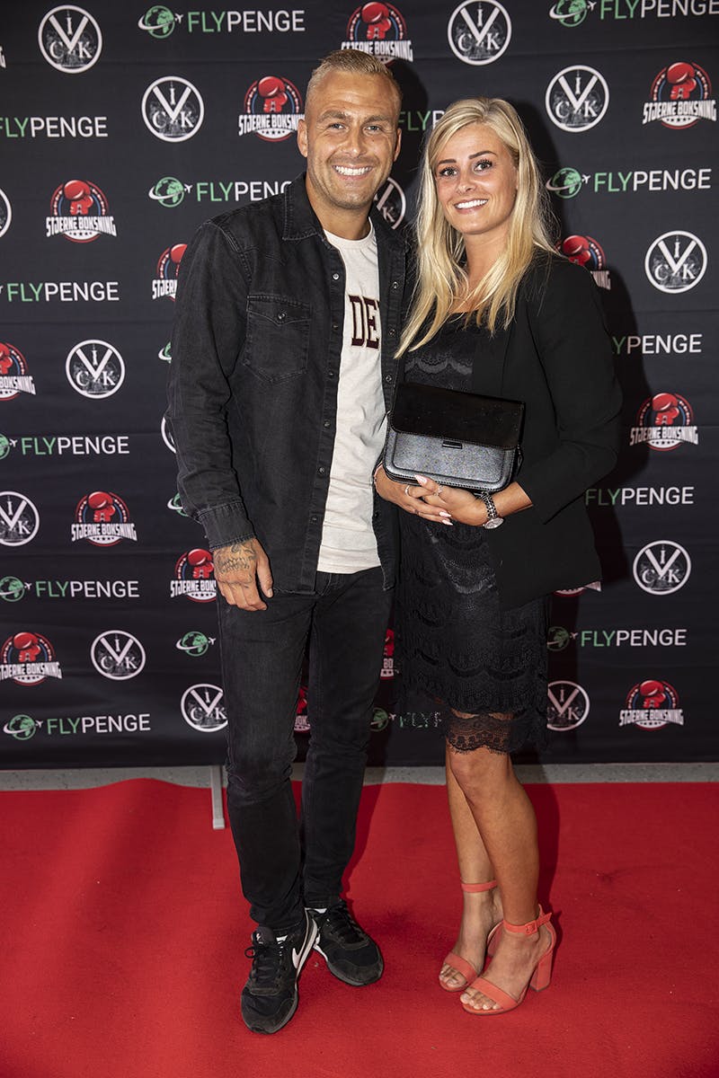 Lenny Pihl med kæresten, Sofie Almind.