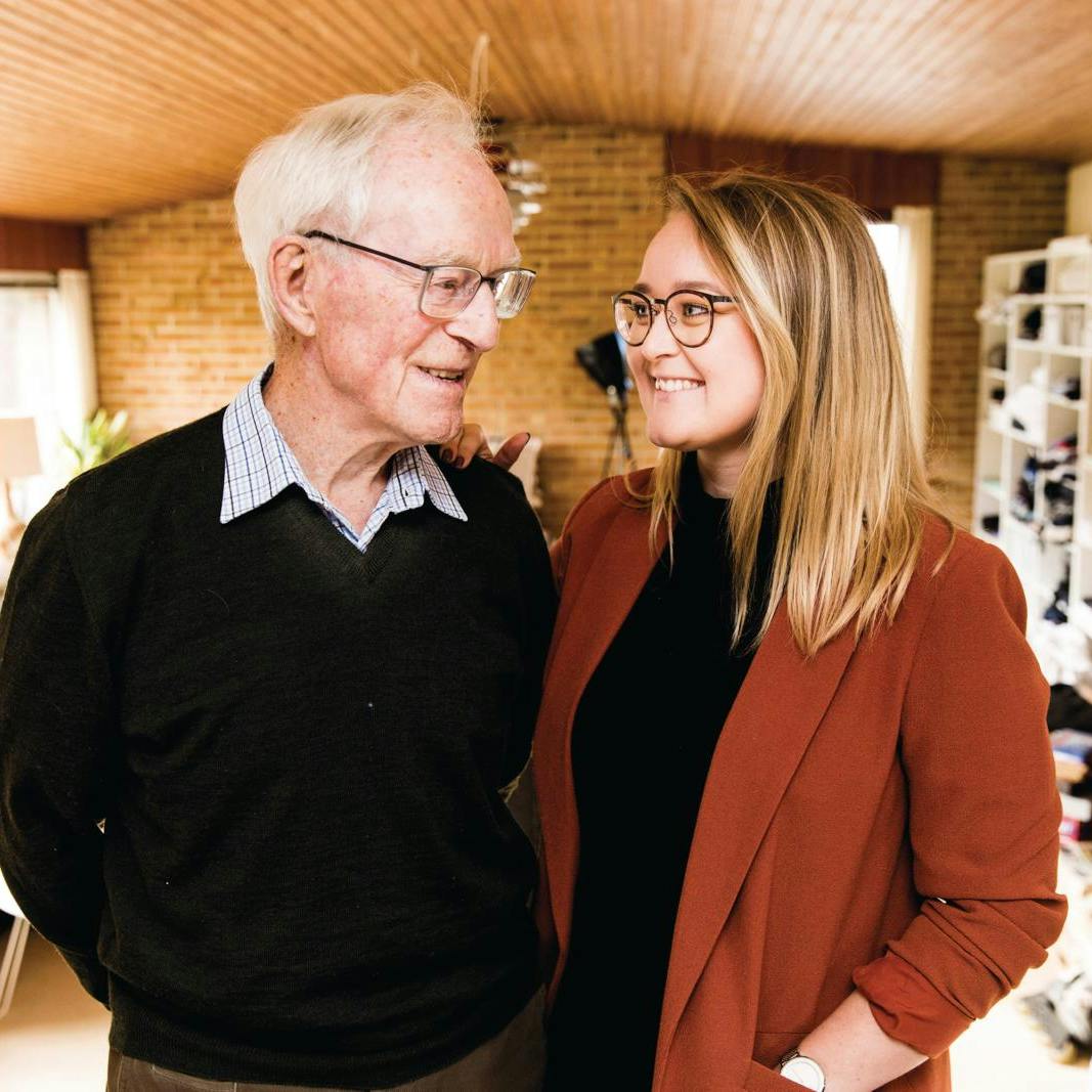 Isabella Alberte Hedeager og Svend Aage