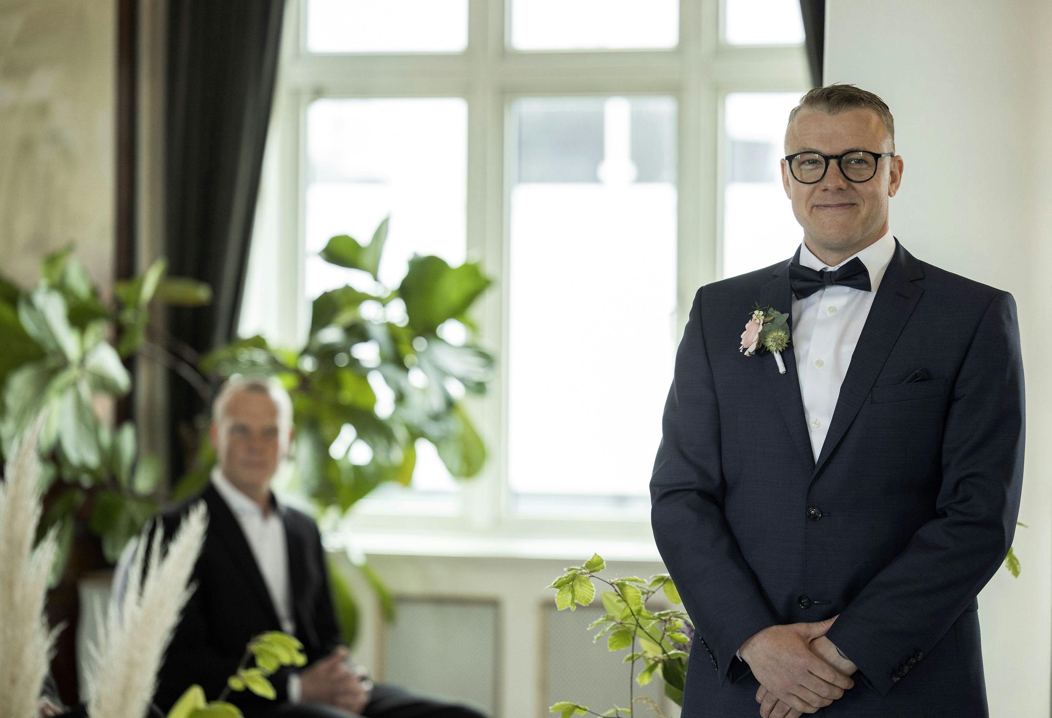 Michael Lundberg gift ved første blik