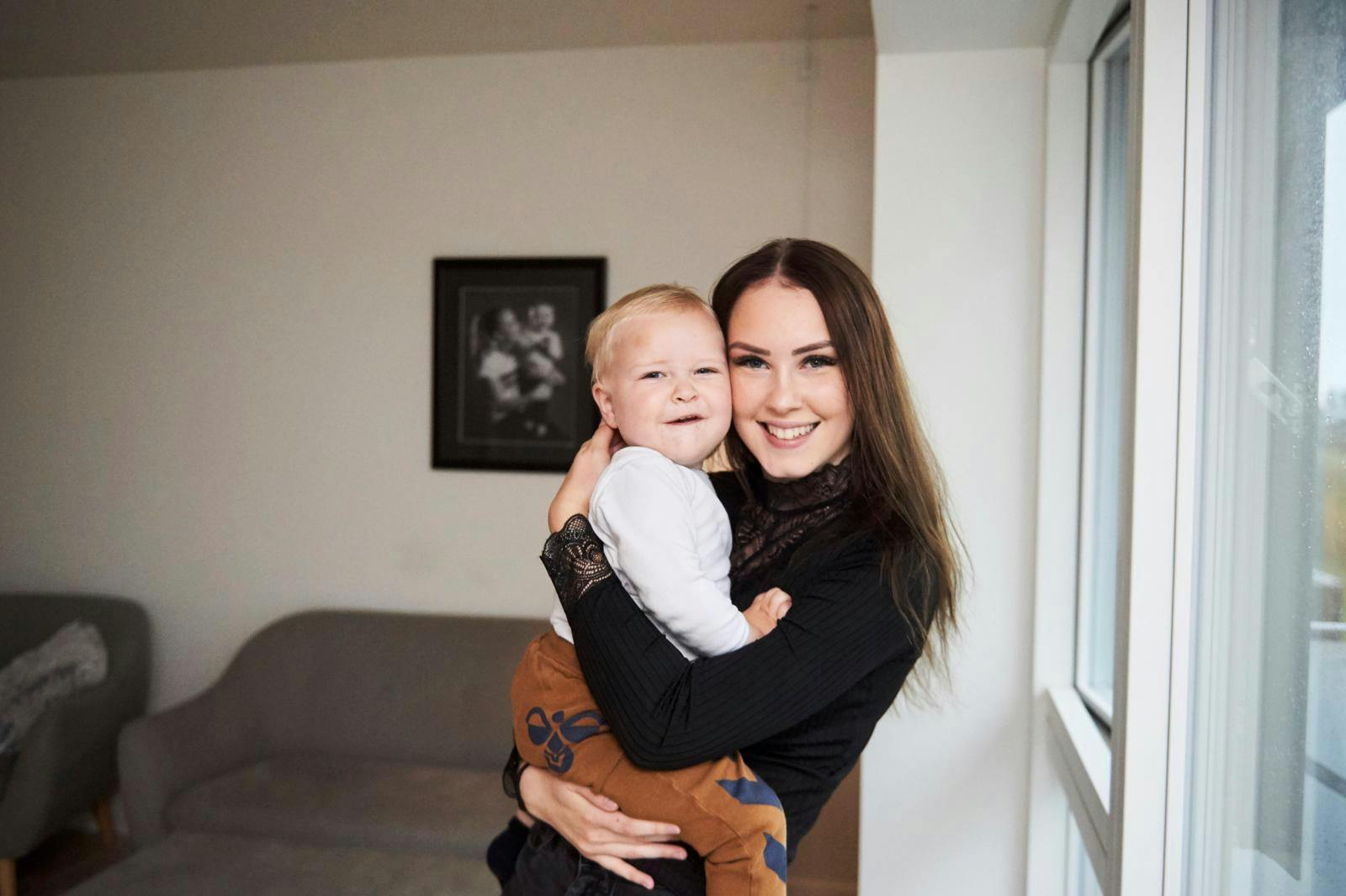 Maria Krogh har netop født endnu en søn. Hun har i forvejen sønnen Vincent på fire.&nbsp;