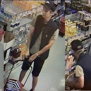 To unge mænd har gjort sig til tyveknægte for noget smør.