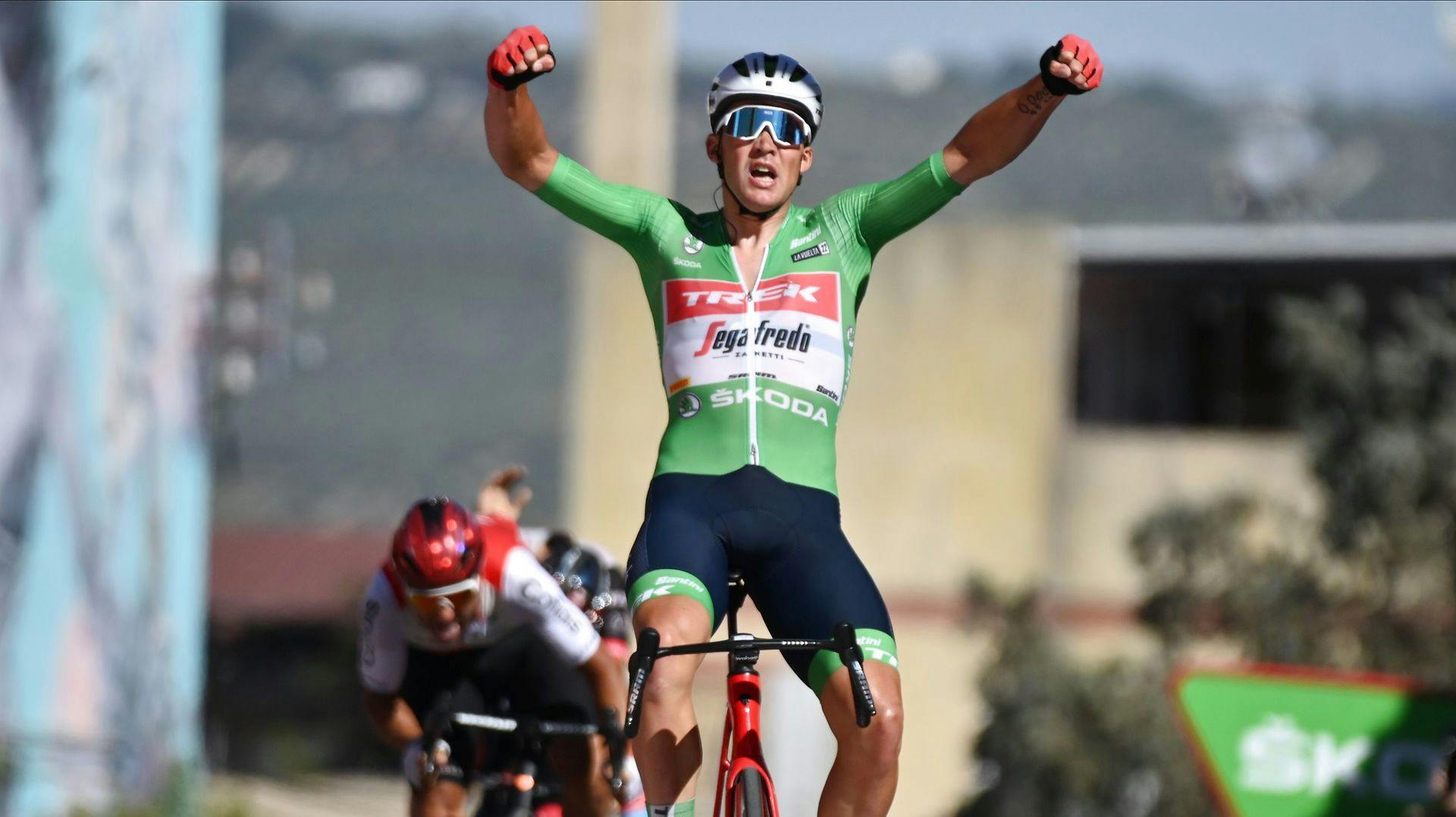 Mads Pedersen vinder 13. etape af Vueta a España.