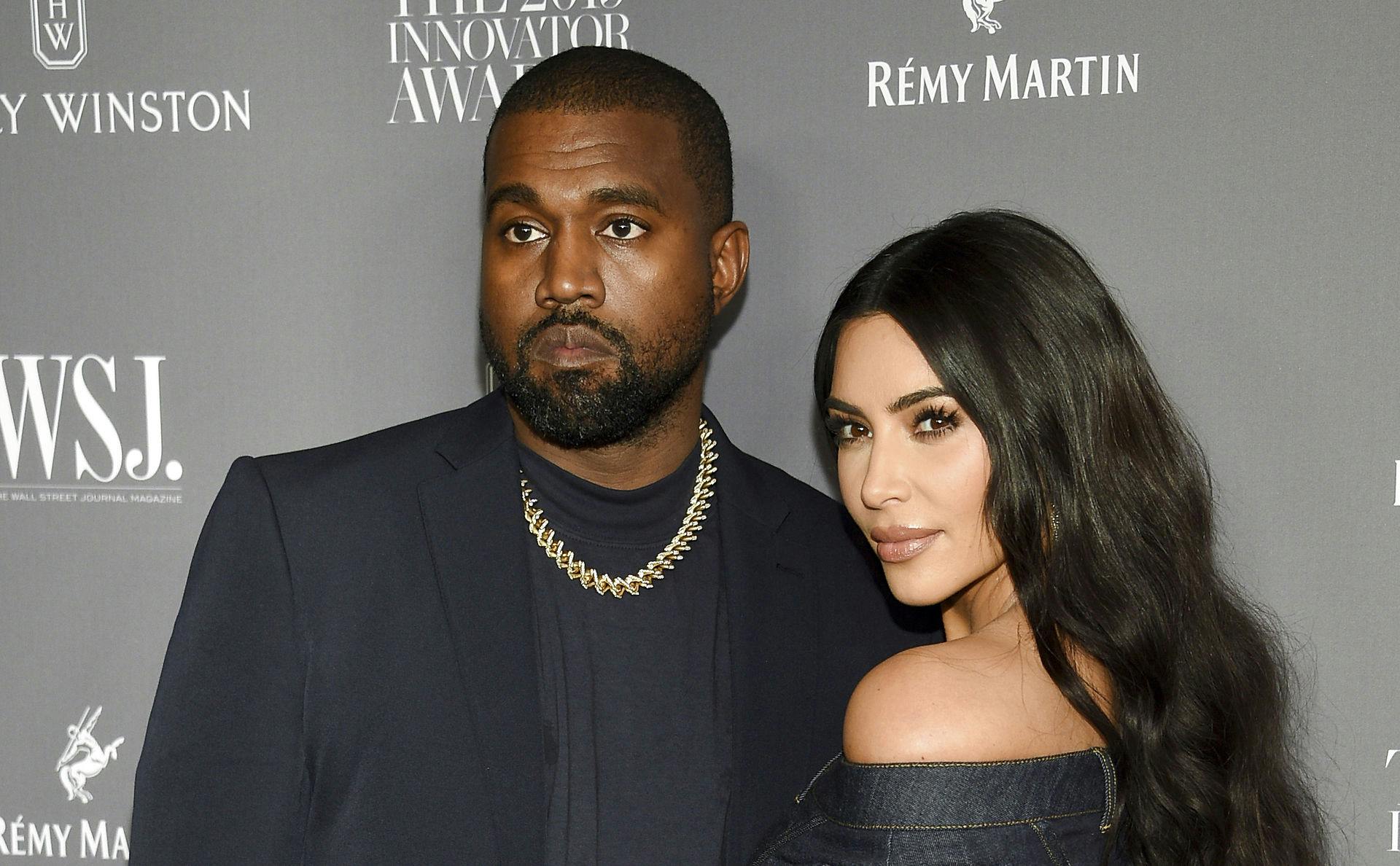 Kanye West og Kim Kardashian er ikke ligefrem på god talefod, trods de har fire børn sammen.