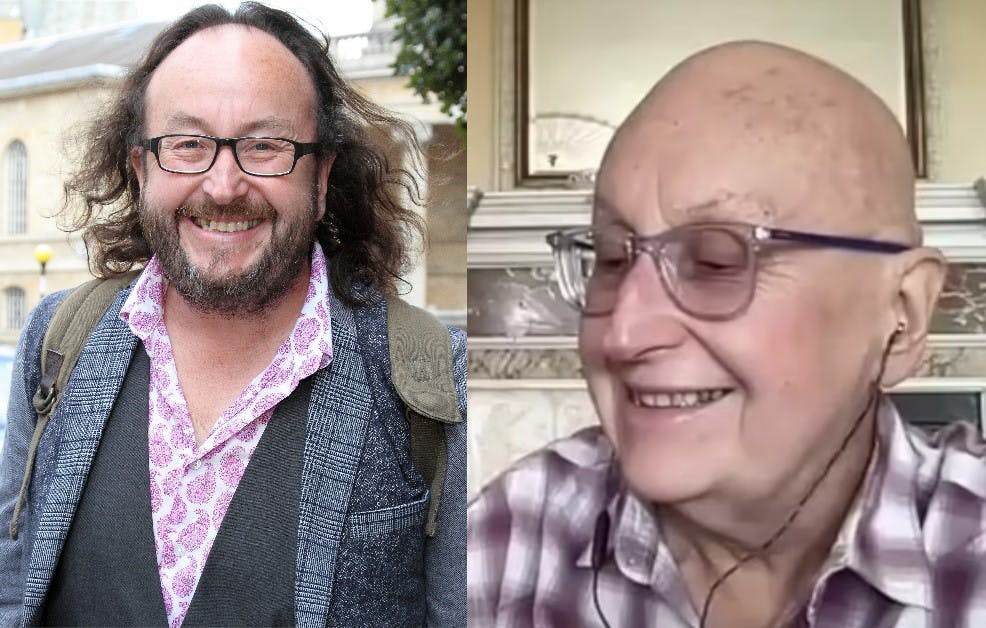 Det er tydeligt, at Dave Myers er hårdt ramt af sygdommen. Men smilet har han stadig tilbage.