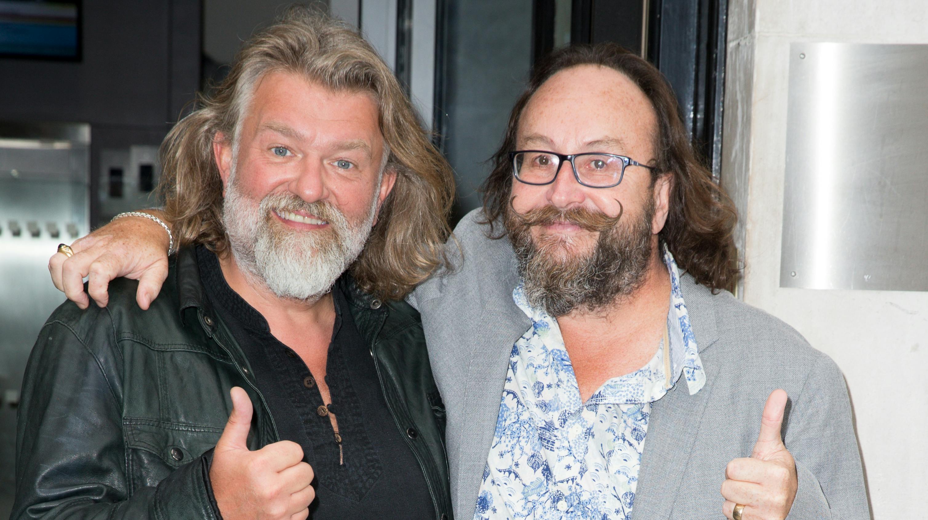 Her er makkerparret sammen i mere lykkelige tider.