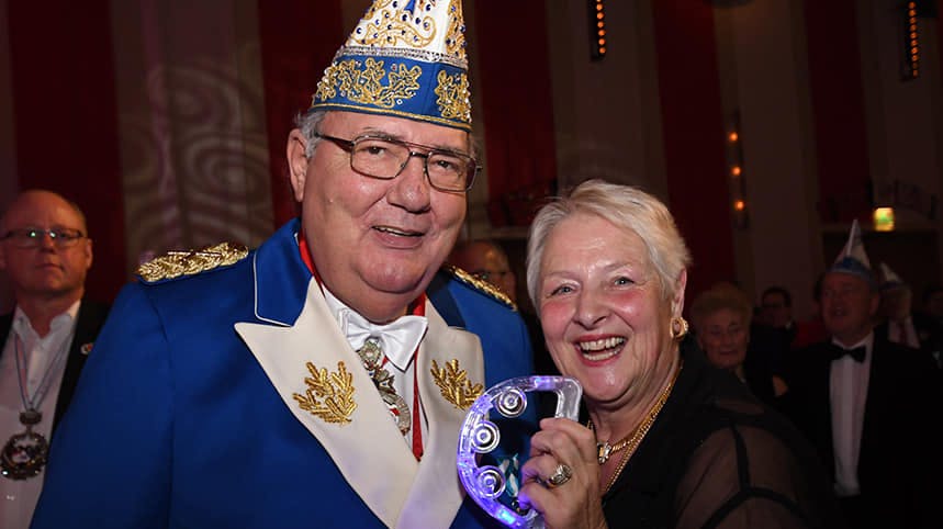 Peter Griesemann og hustroen Juliana. Billedet er fra december 2020.