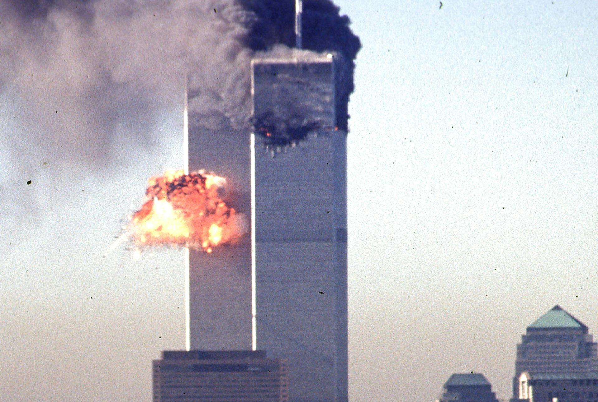 Billeder som disse blev et symbol på rædslerne 11. september 2001.
