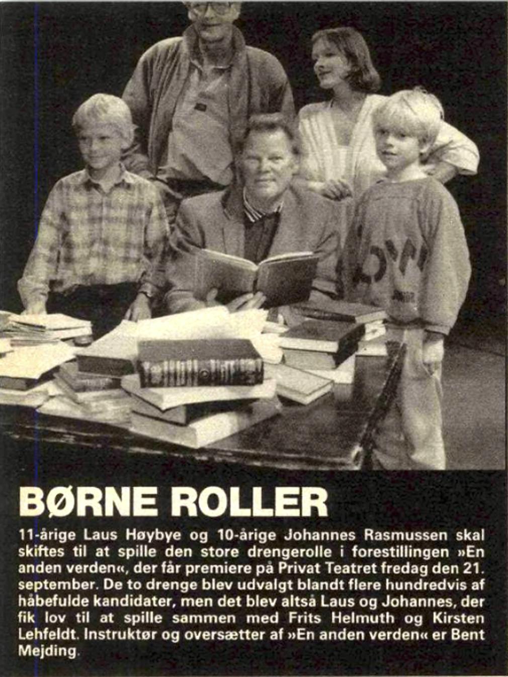 Laus Høybye, Frits Helmuth og Kirsten Lehfeldt