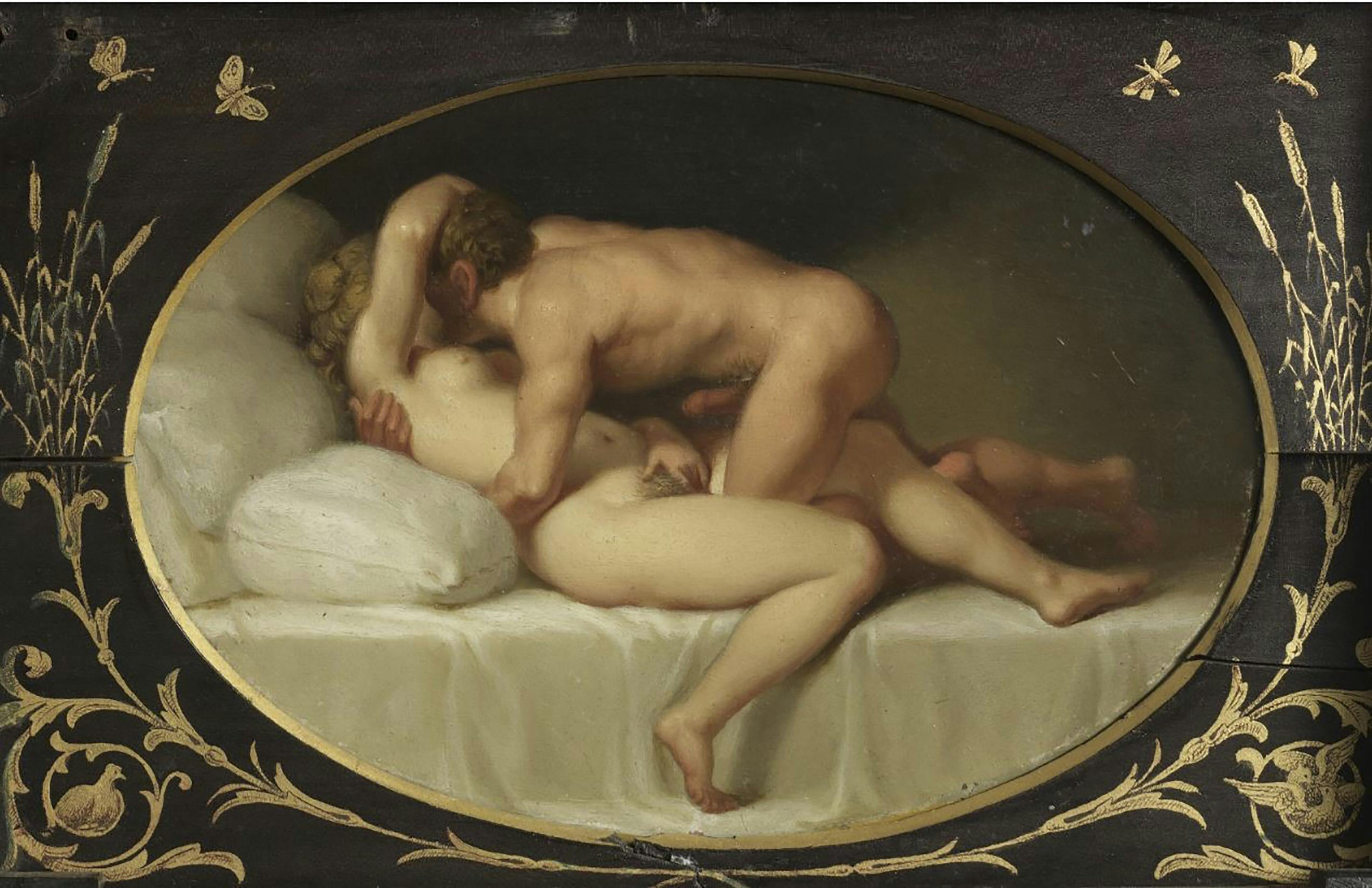 Kanonen er kørt i stilling – det gik vildt for sig i herreværelset på slottet.
“Pornoskrinet” er til salg for højestbydende på auktionen over Valdemars Slot-artefakterne senere på måneden.