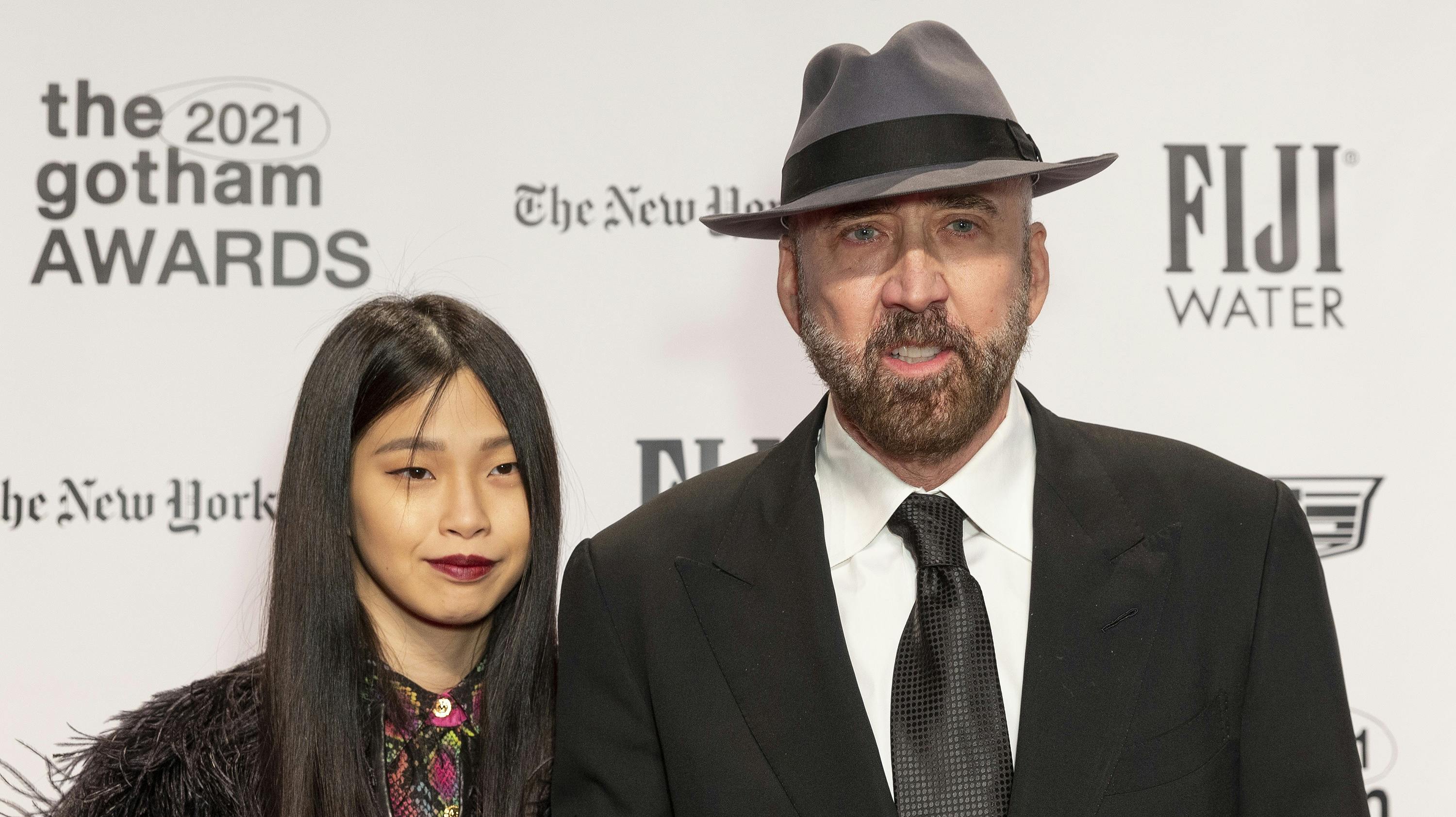 Nicolas Cage og Riko Shibata