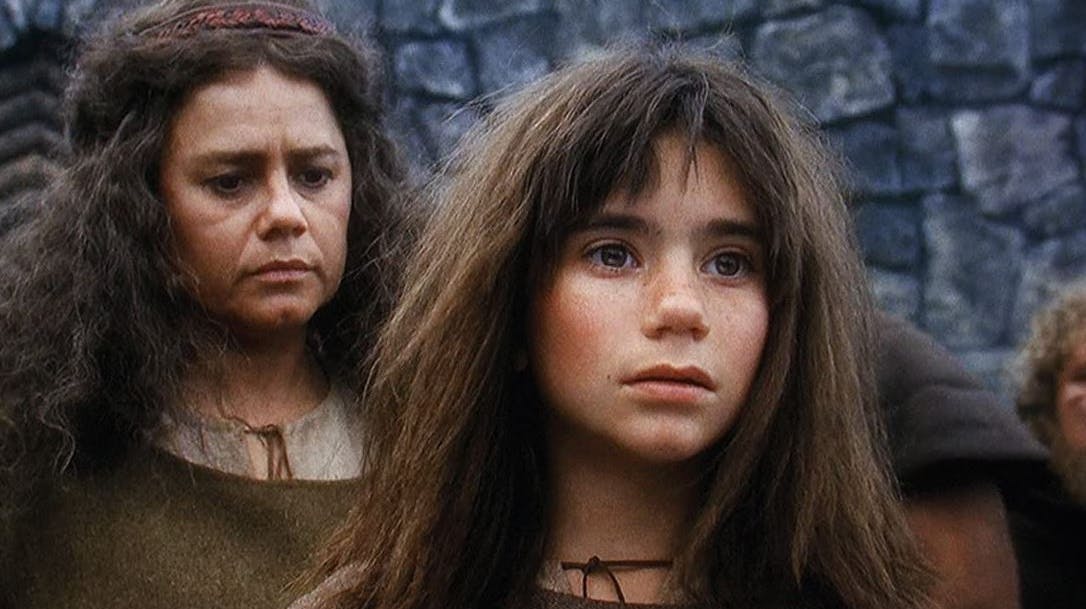 Hanna Zetterberg spillede rollen som Ronja Røverdatter i filmen fra 1984.