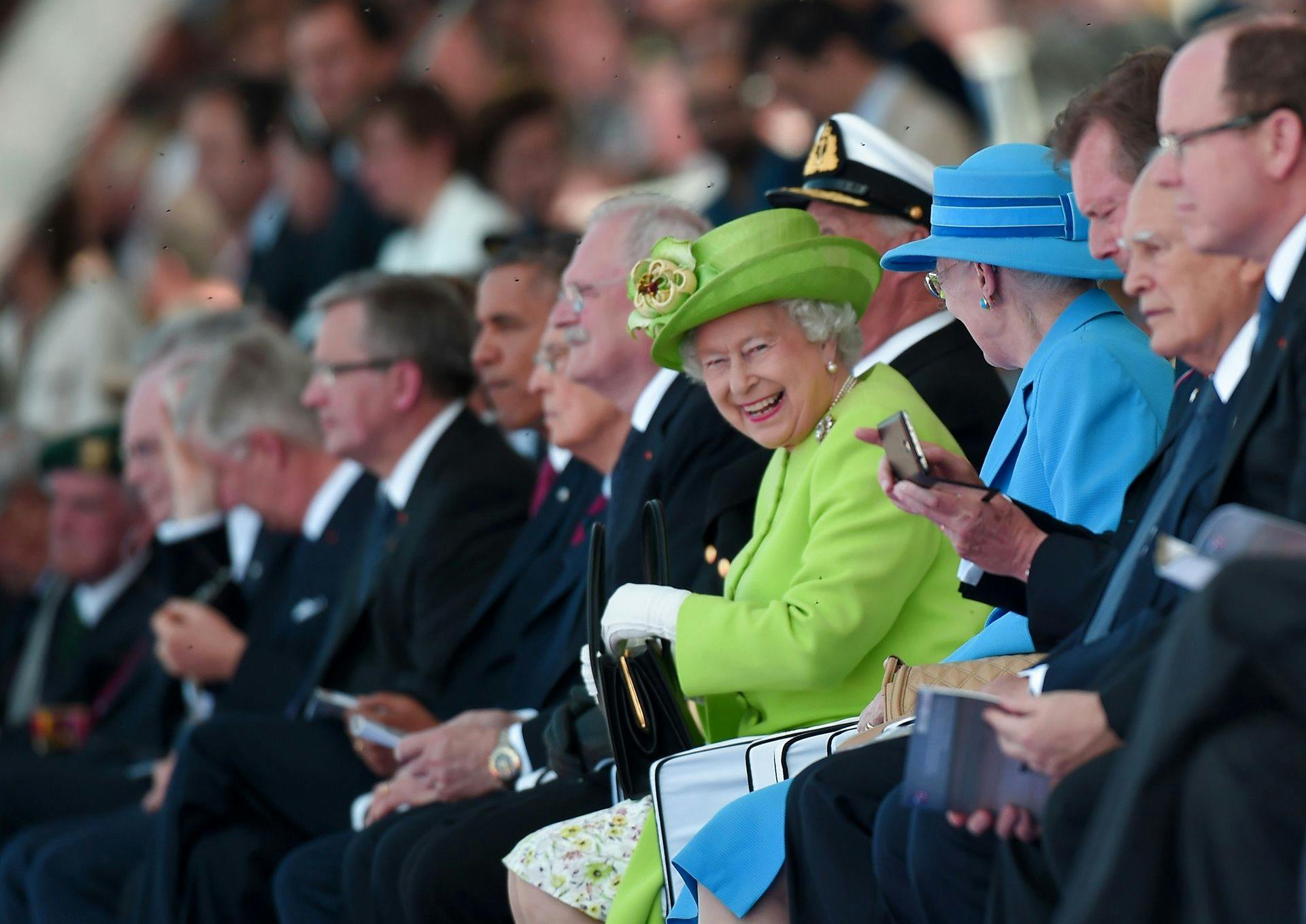 Venskabet var stort og kærligt mellem dronning Elizabeth og dronning Margrethe.
