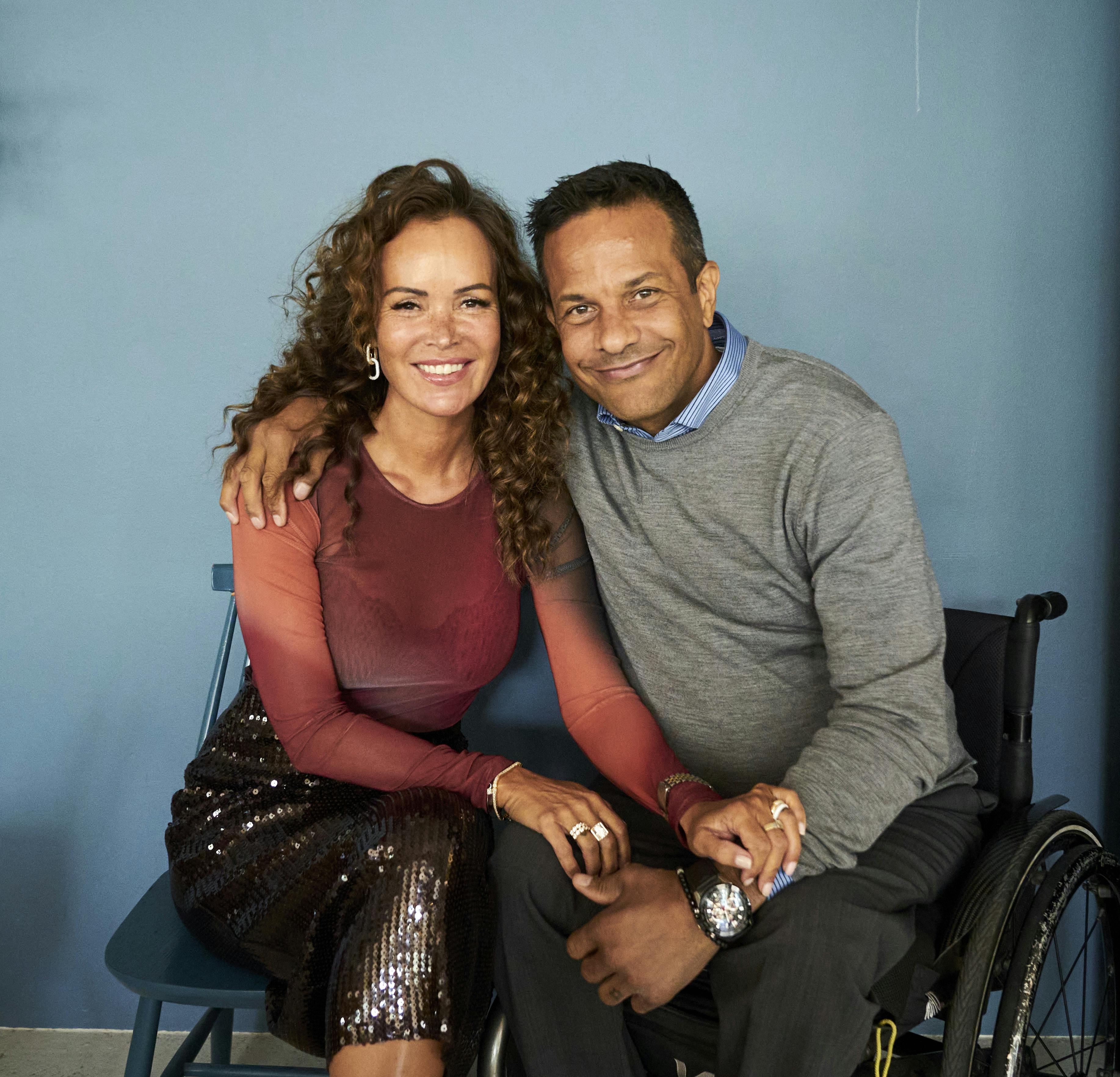 Majbrit er gift med Jason Watt, der var med til premieren på "Robinson Ekspeditionen".