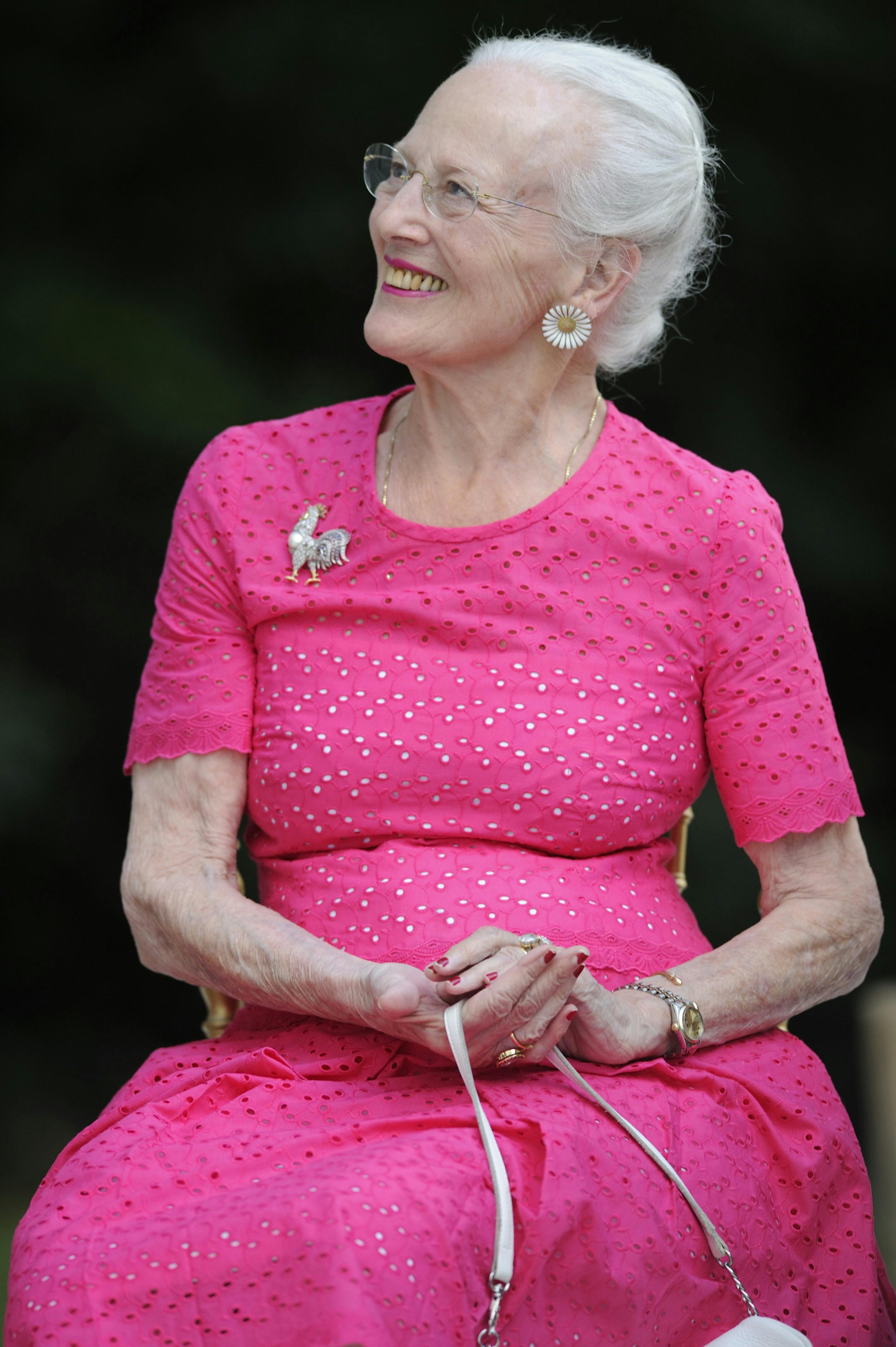 Dronning Margrethe har altid været vild med marguerit-smykker. 