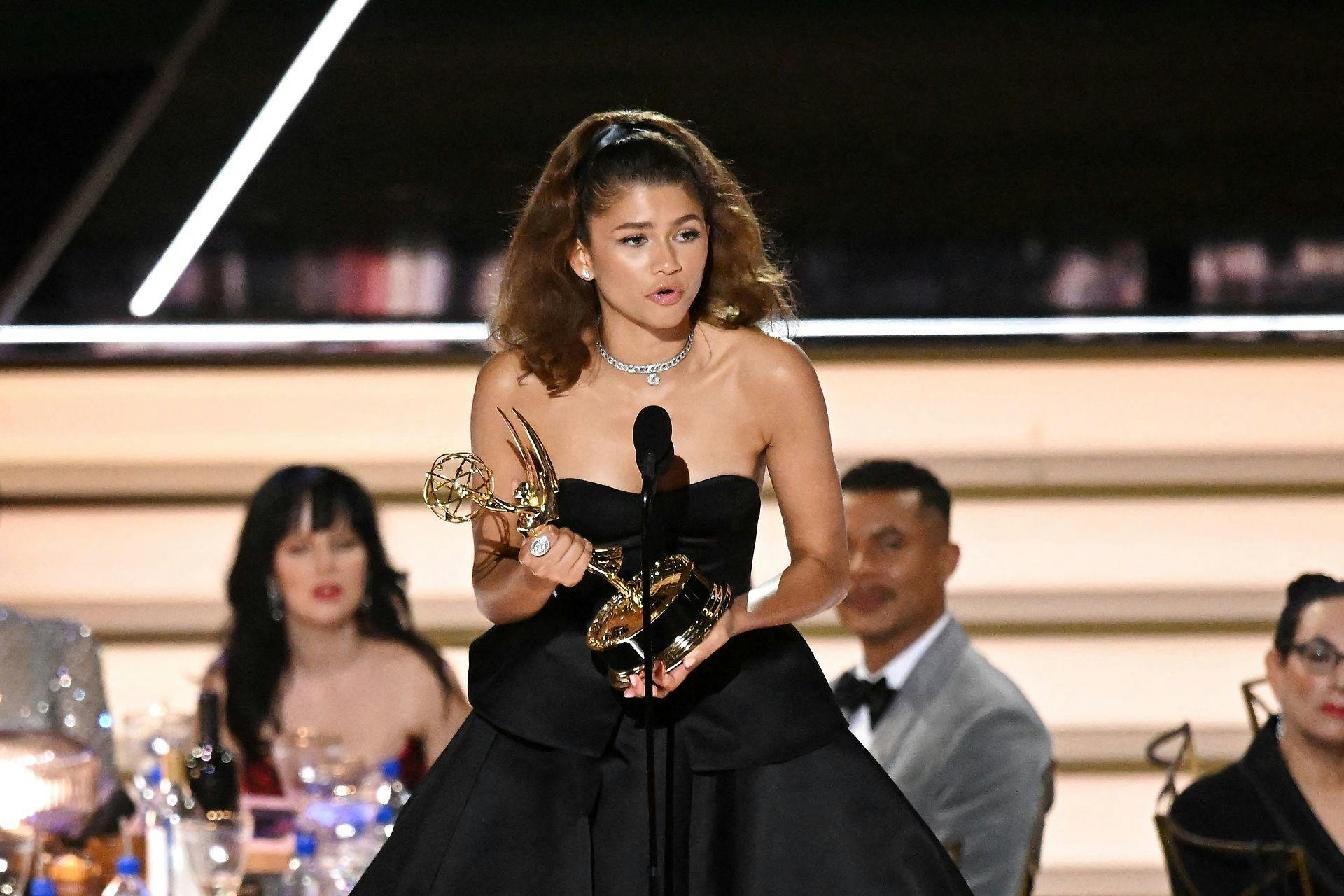 Zendaya løb med prisen "Bedste kvindelige hovedrolle i en dramaserie".