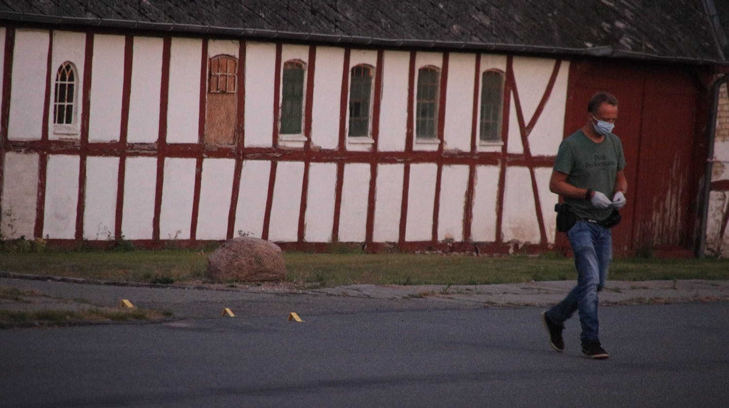 Det var her, at drabet skete.