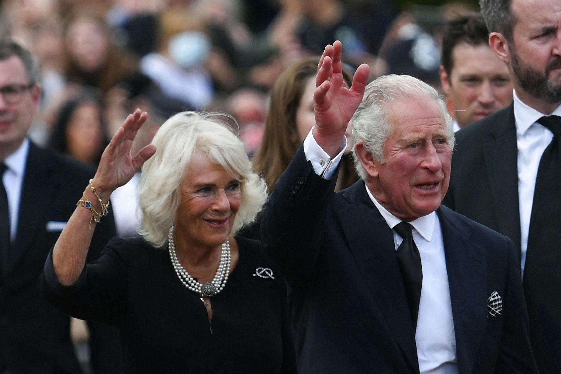 Charles og Camilla er nu regentpar i Storbritannien.&nbsp;
