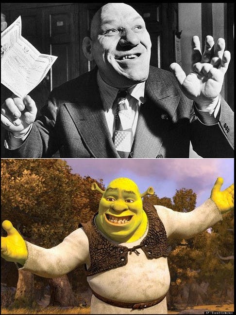 En del mennesker er slet ikke i tvivl om, at billeder og buster af Maurice Tiller har været inspirationen til den karekteristiske trold. 