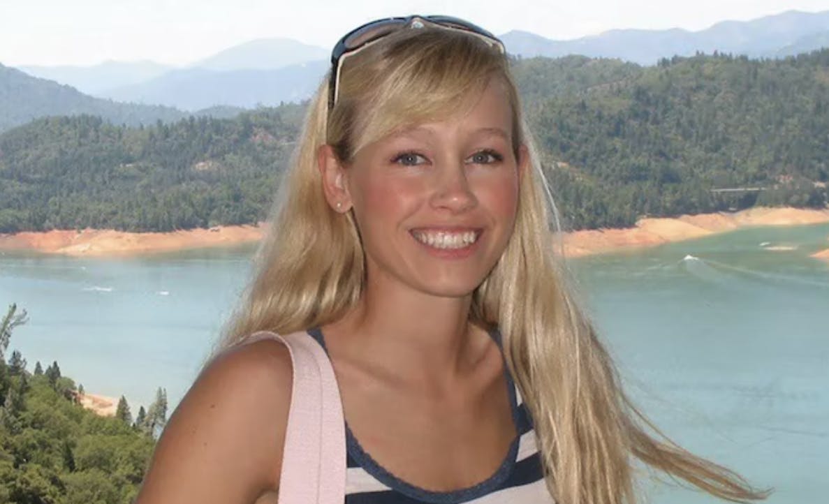 Det var især dette billede af Sherri Papini, der fyldte medierne, mens hun var væk.
