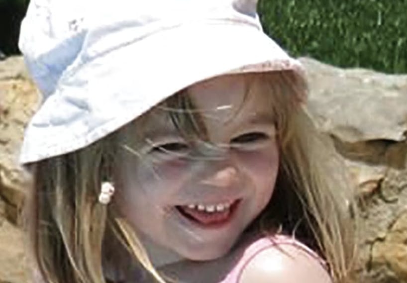 Dette billede blev taget kort før, at den dengang 3-årige pige Madeleine "Maddie" McCann forsvandt.&nbsp;