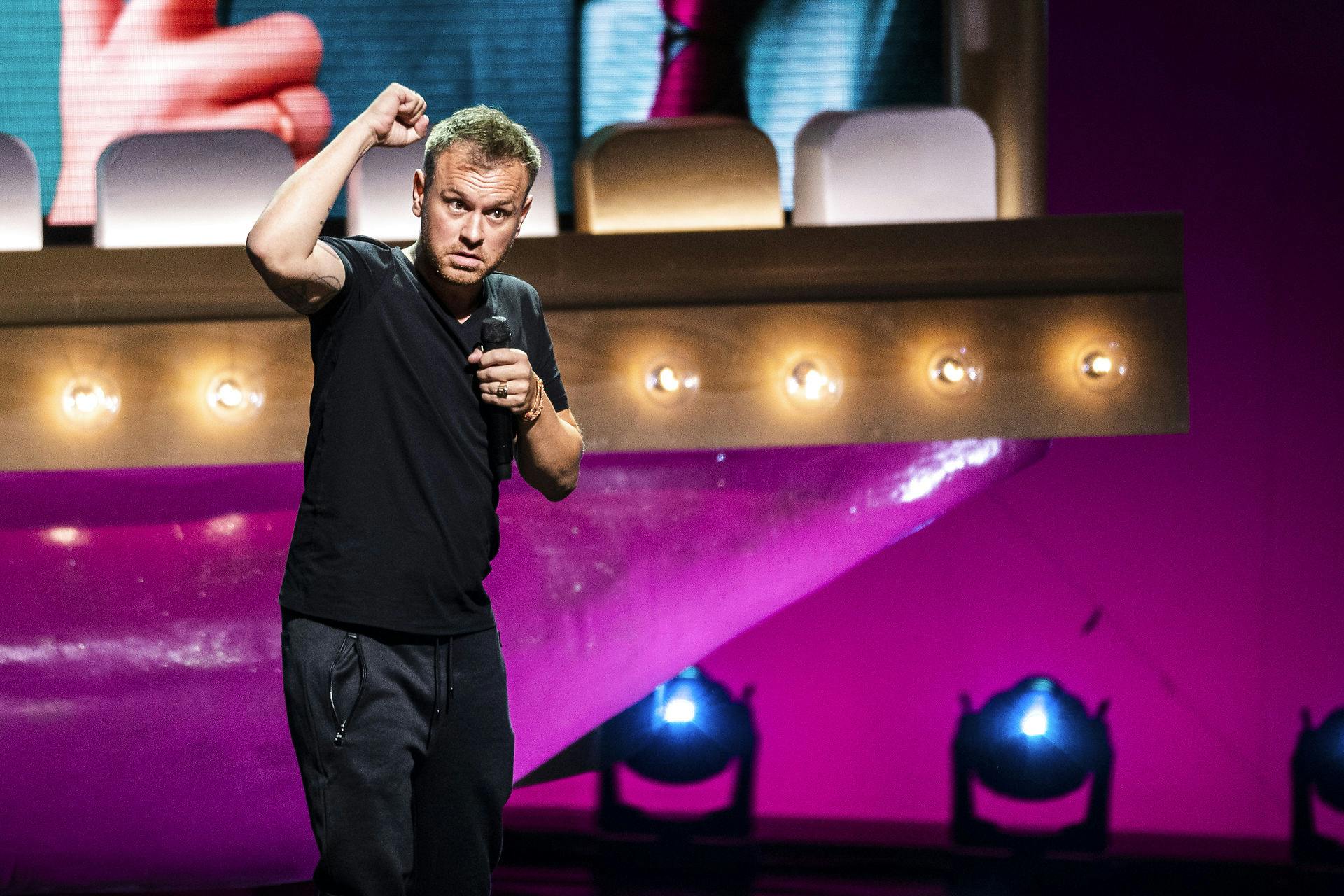 Christian Fuhlendorff var ikke helt tilfreds med influencer, efter de begge medvirkede i DR's Aftenshowet.