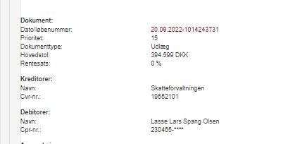 Lasse Spang Olsen er endt som skyldner i Skatteforvaltningen. Han ville nok hellere have sit navn på en filmplakat.