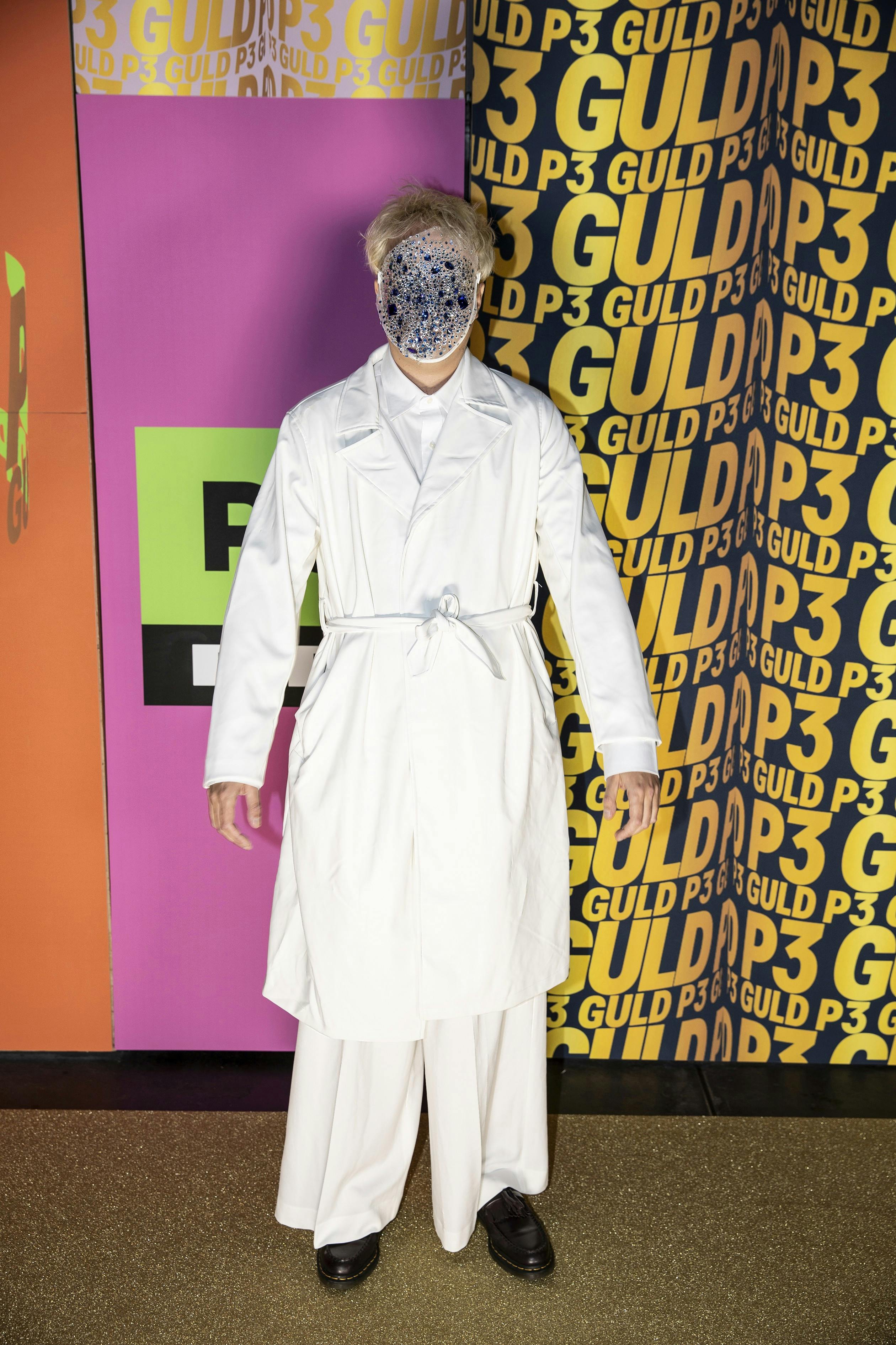 Andreas Odbjerg smed ikke masken på den røde løber. 