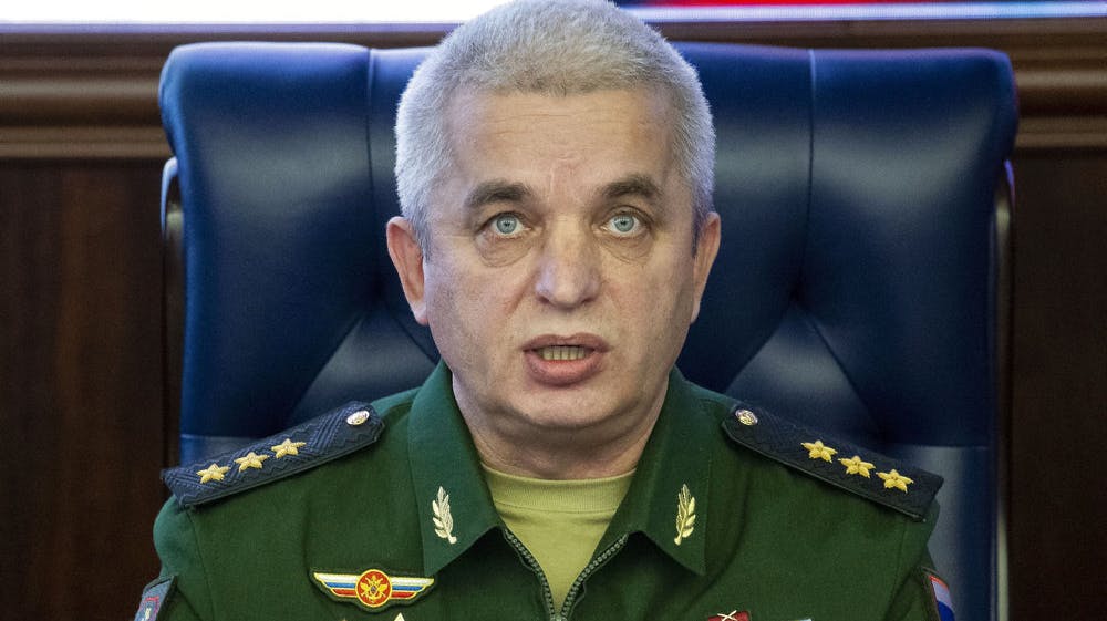 General Mikhail Mizintsev bliver kaldt "Slagteren fra Mariupol" af mange ukrainere. Nu Putin givet ham sparket.