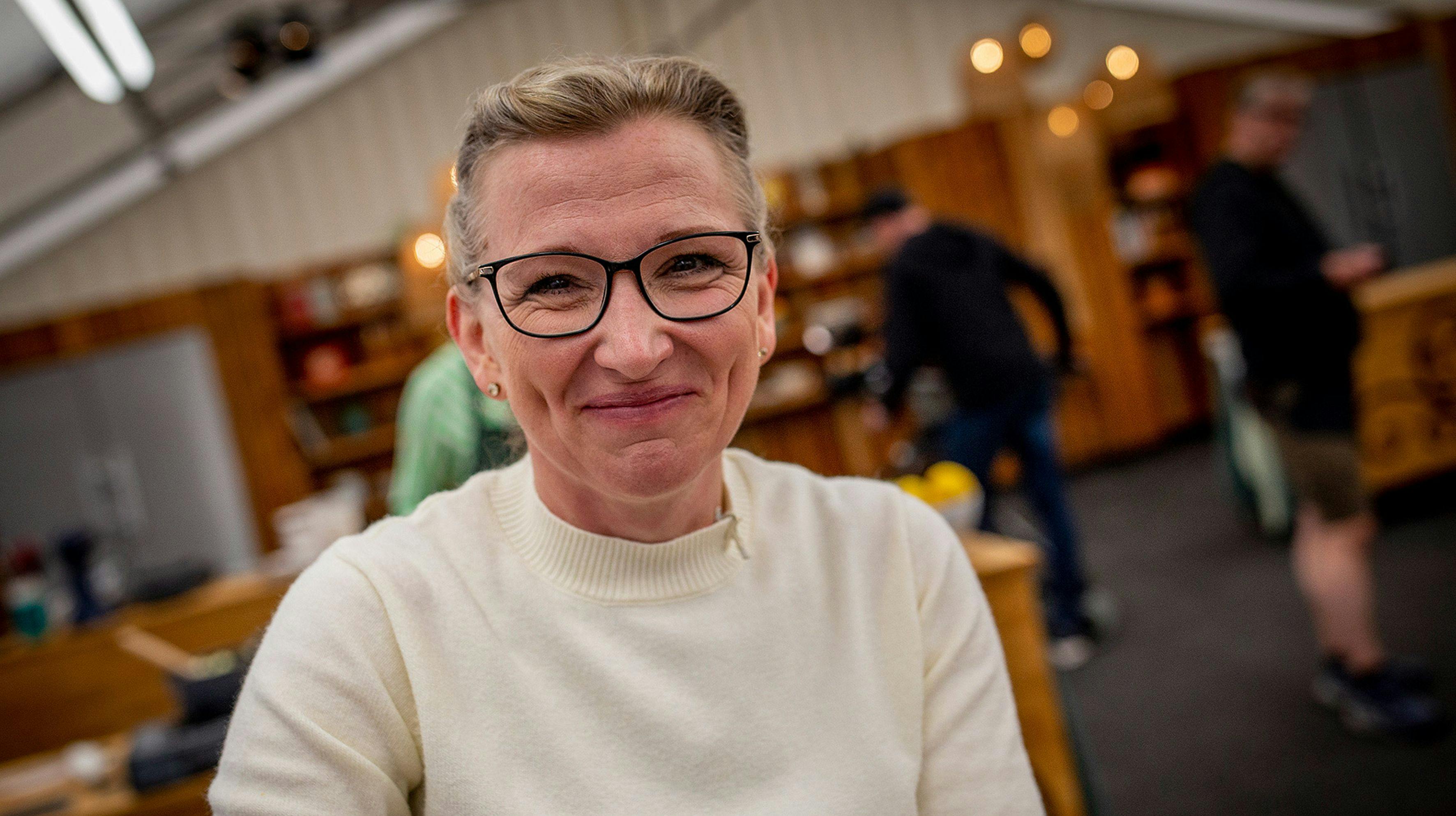 Susanne Meyerhoff er ikke den eneste fra sin familie, der gør sig godt foran et kamera. 