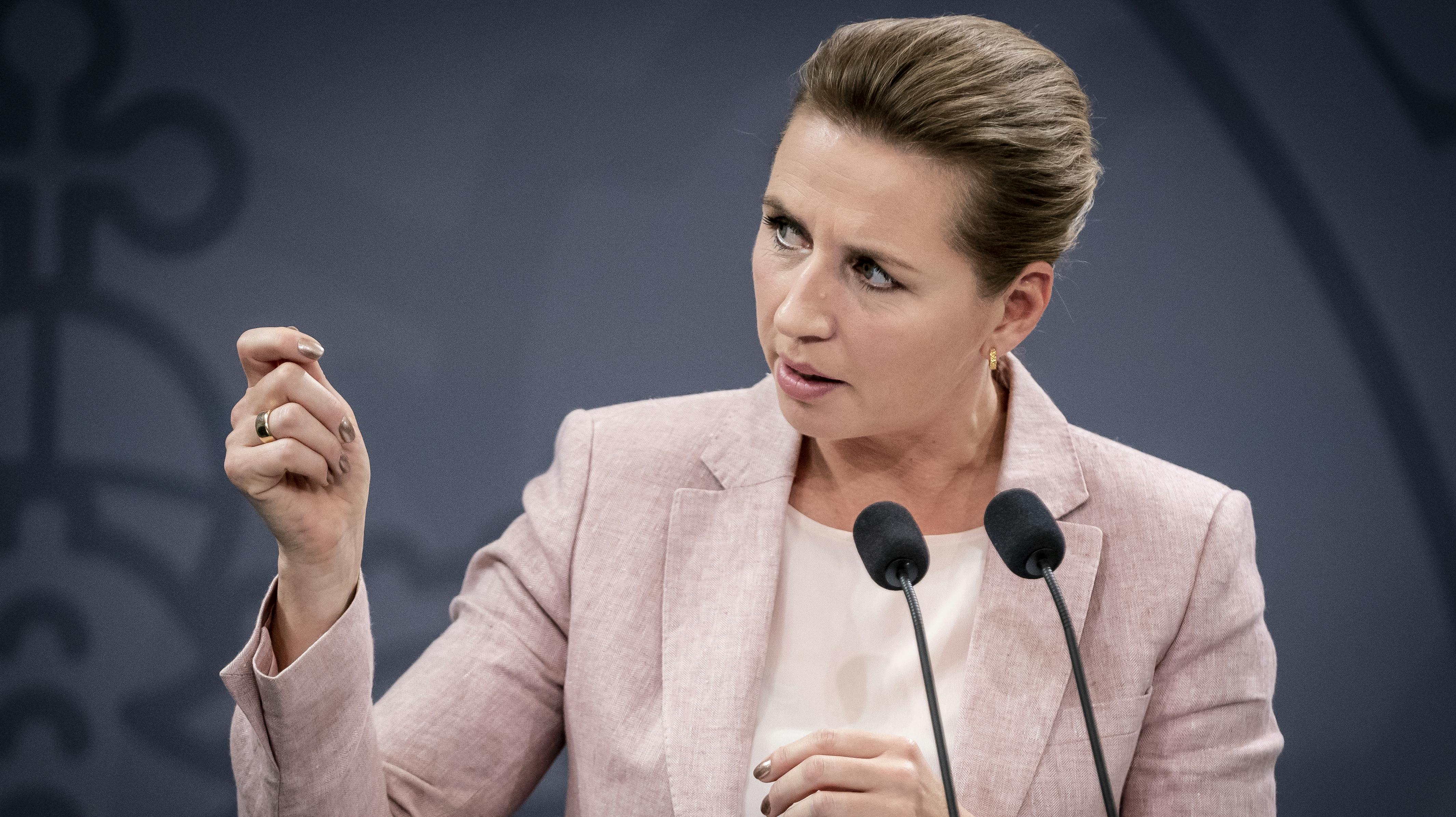 Statsminister Mette Frederiksen