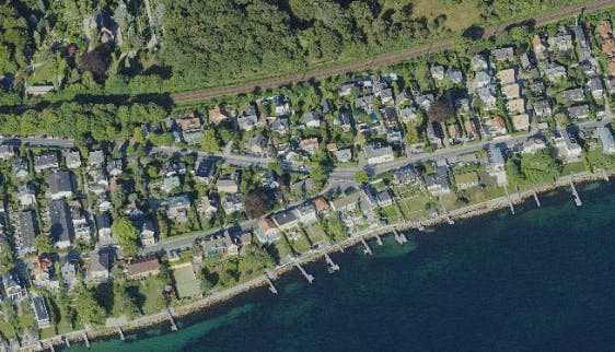 Det er i dette område, at Bjarke Ingels har købt bolig.