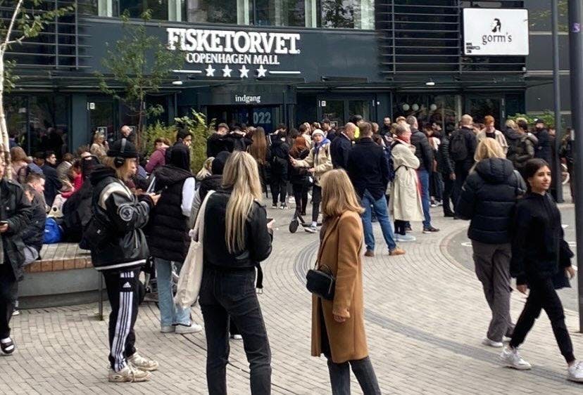 Evakueringen skete omkring klokken 15 onsdag.