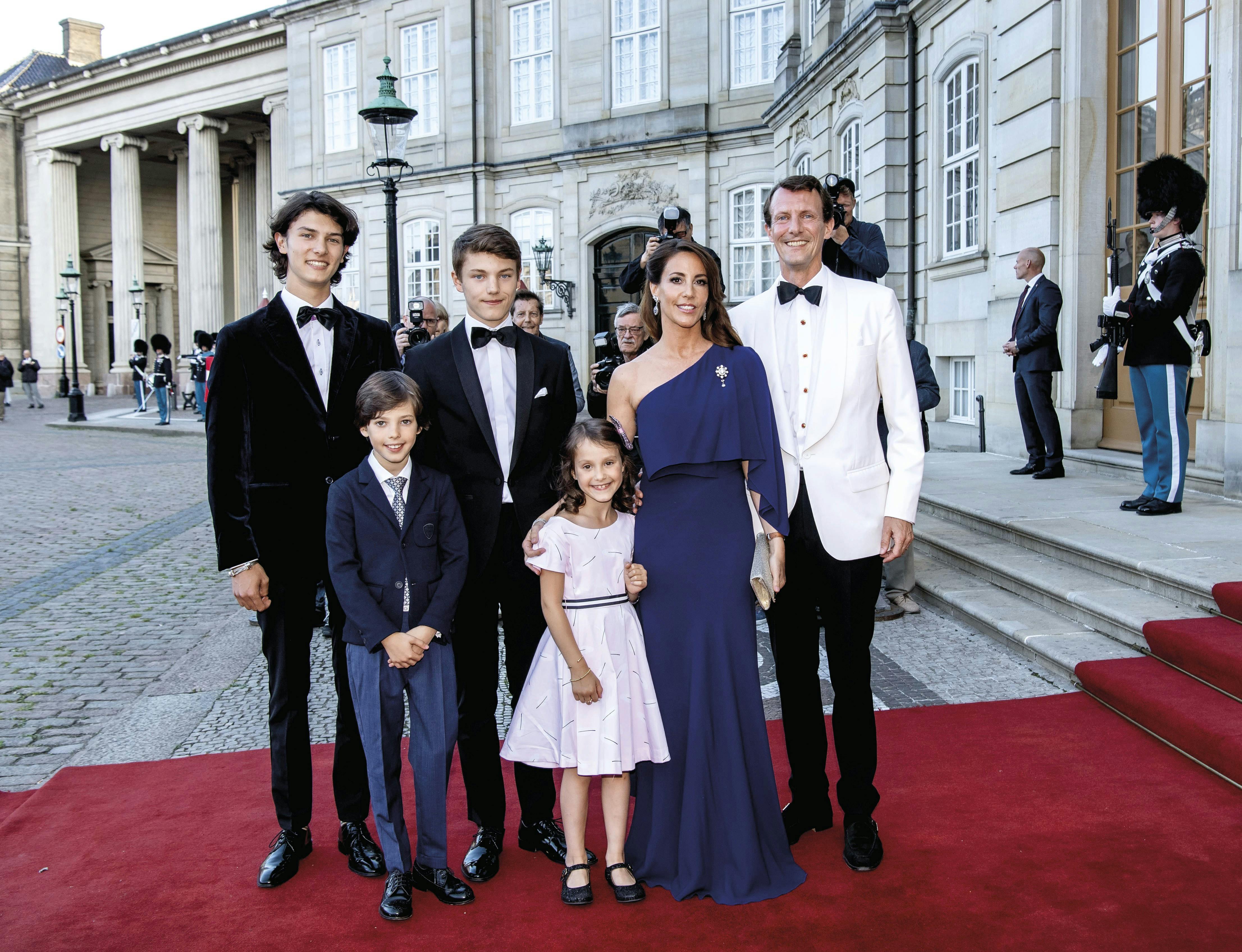 Prins Joachim med familien