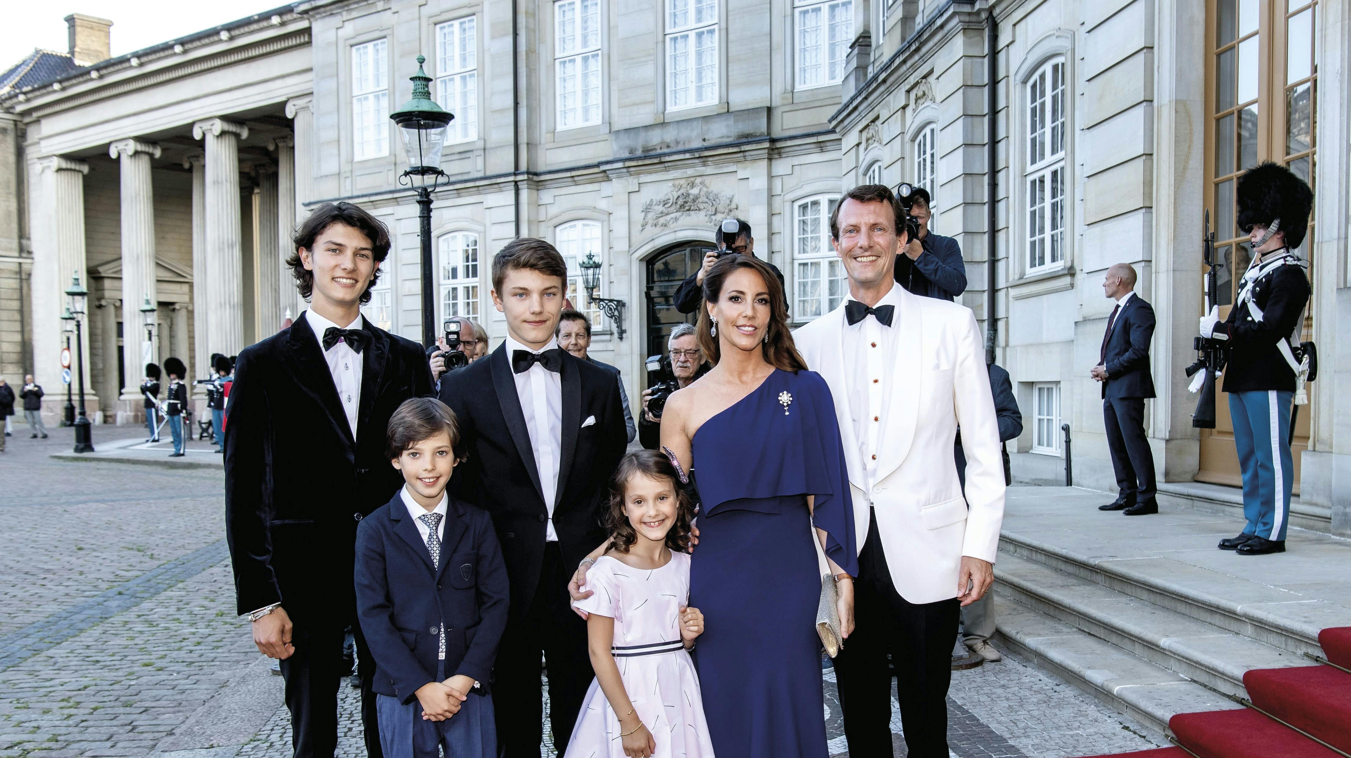 Prins Joachim med familien
