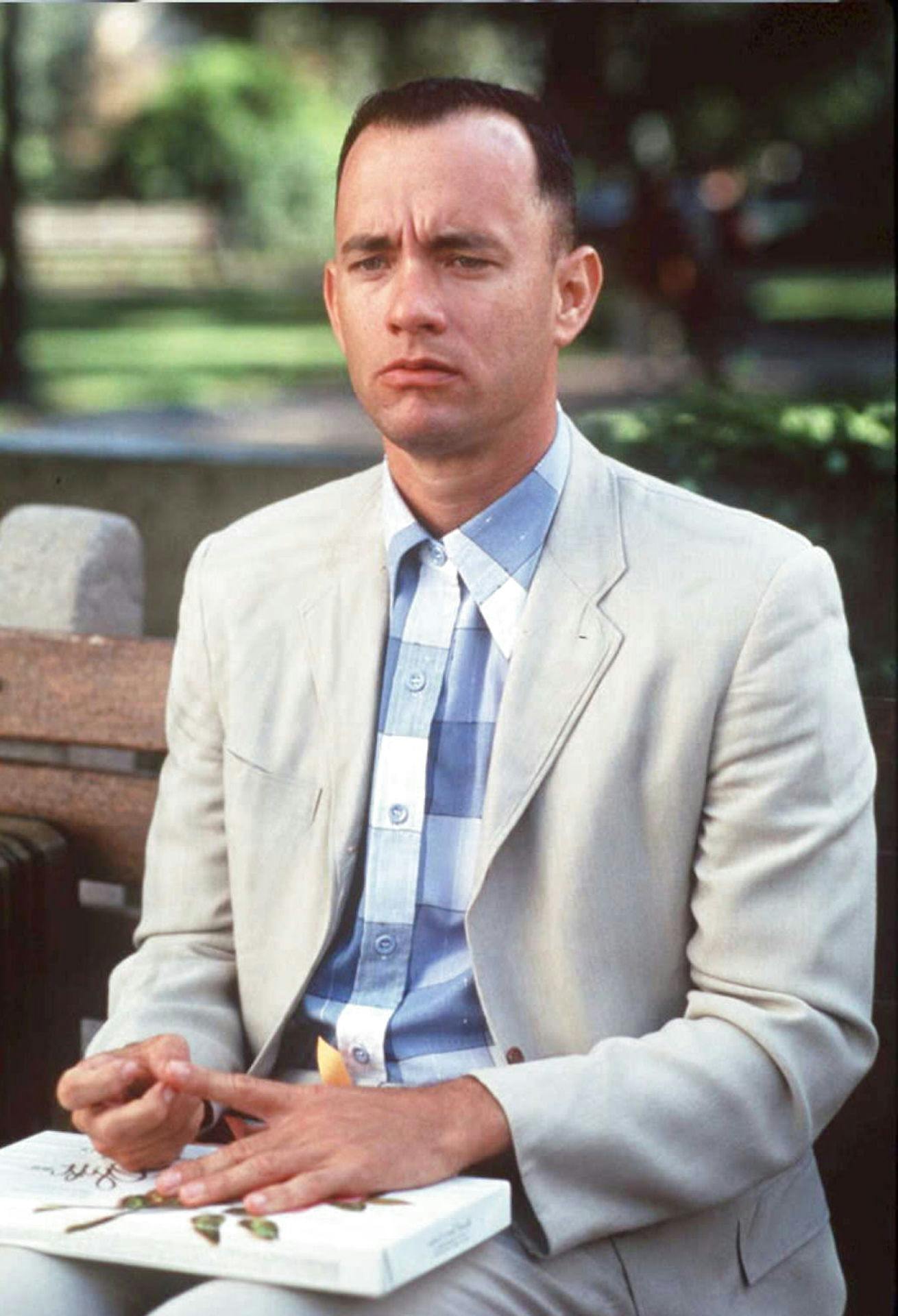 Tom Hanks i "Forrest Gump". Mon rollen som Forrest er på Hanks' liste over filmfavoritter?