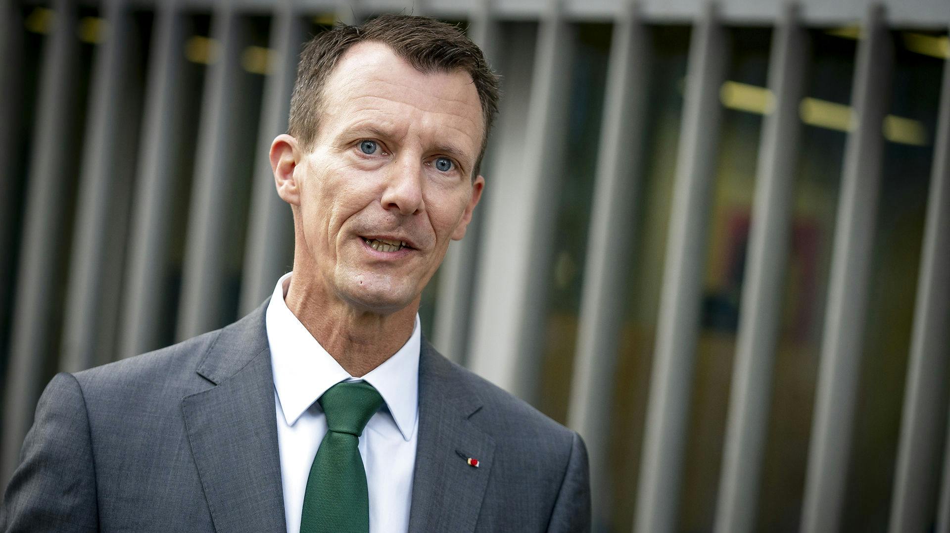 Prins Joachim var meget berørt af situationen i går og udtalte sig gerne. I dag er han dog tavs. 