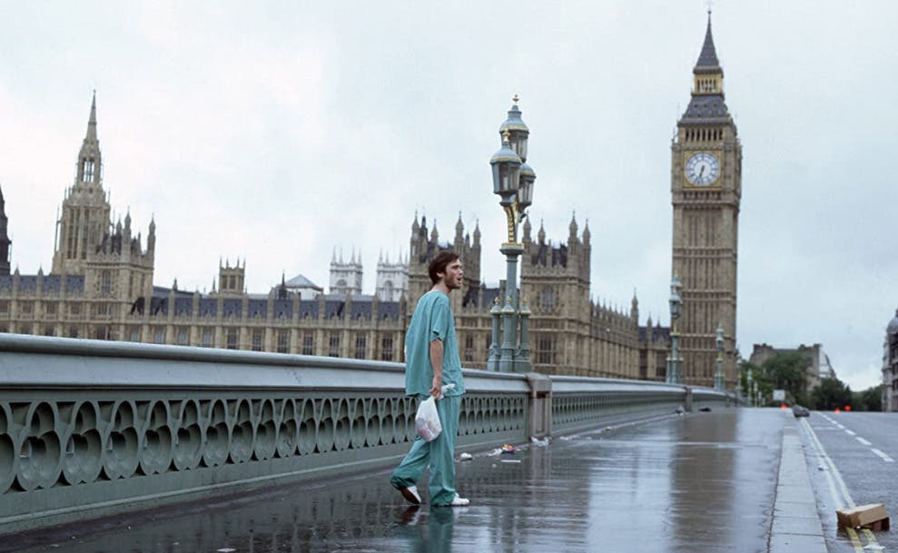 Cillian Murphy som Jim i "28 Days Later".