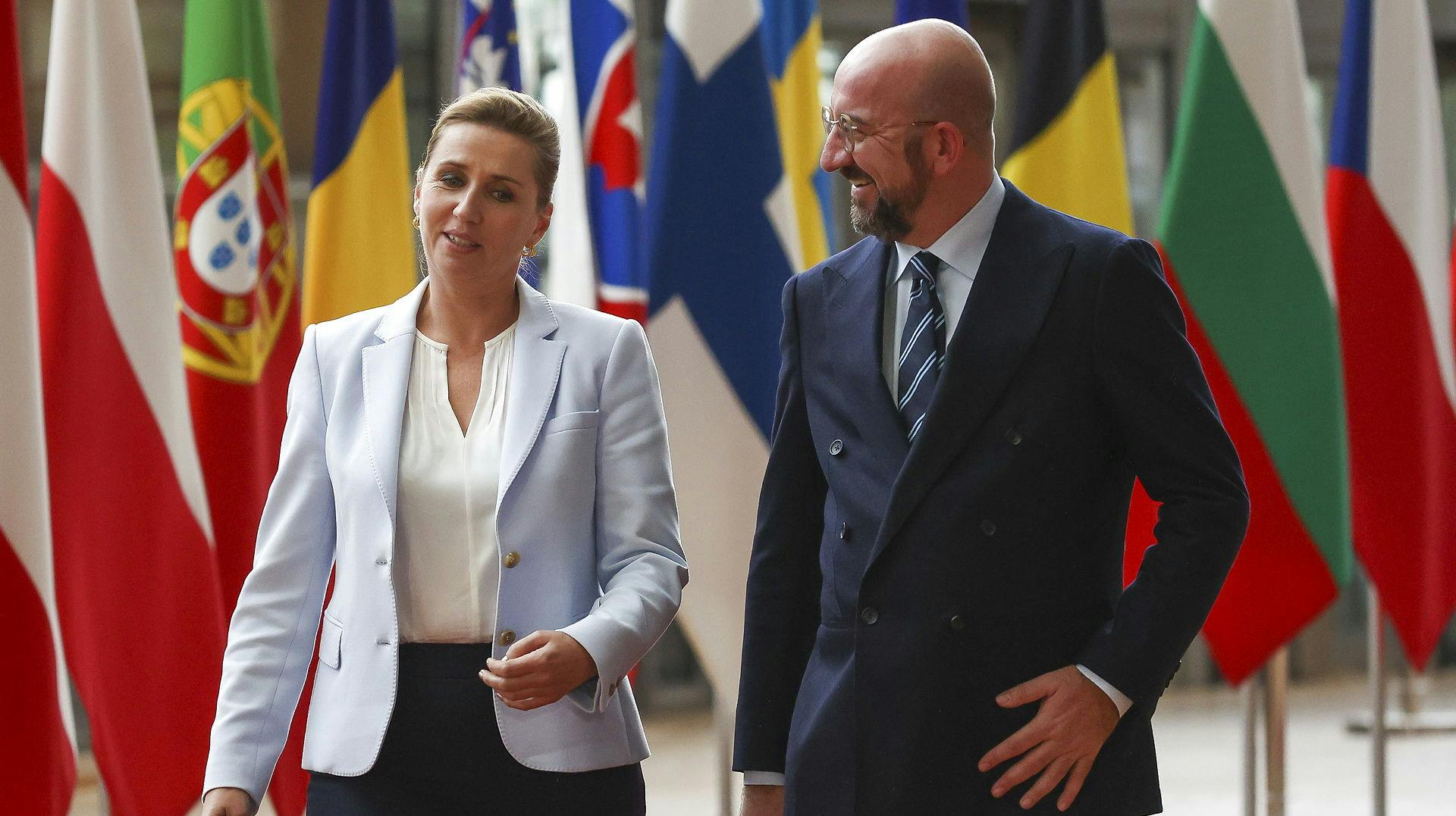 Det skal ikke handle om valg i Belgien ifølge Mette Frederiksen.