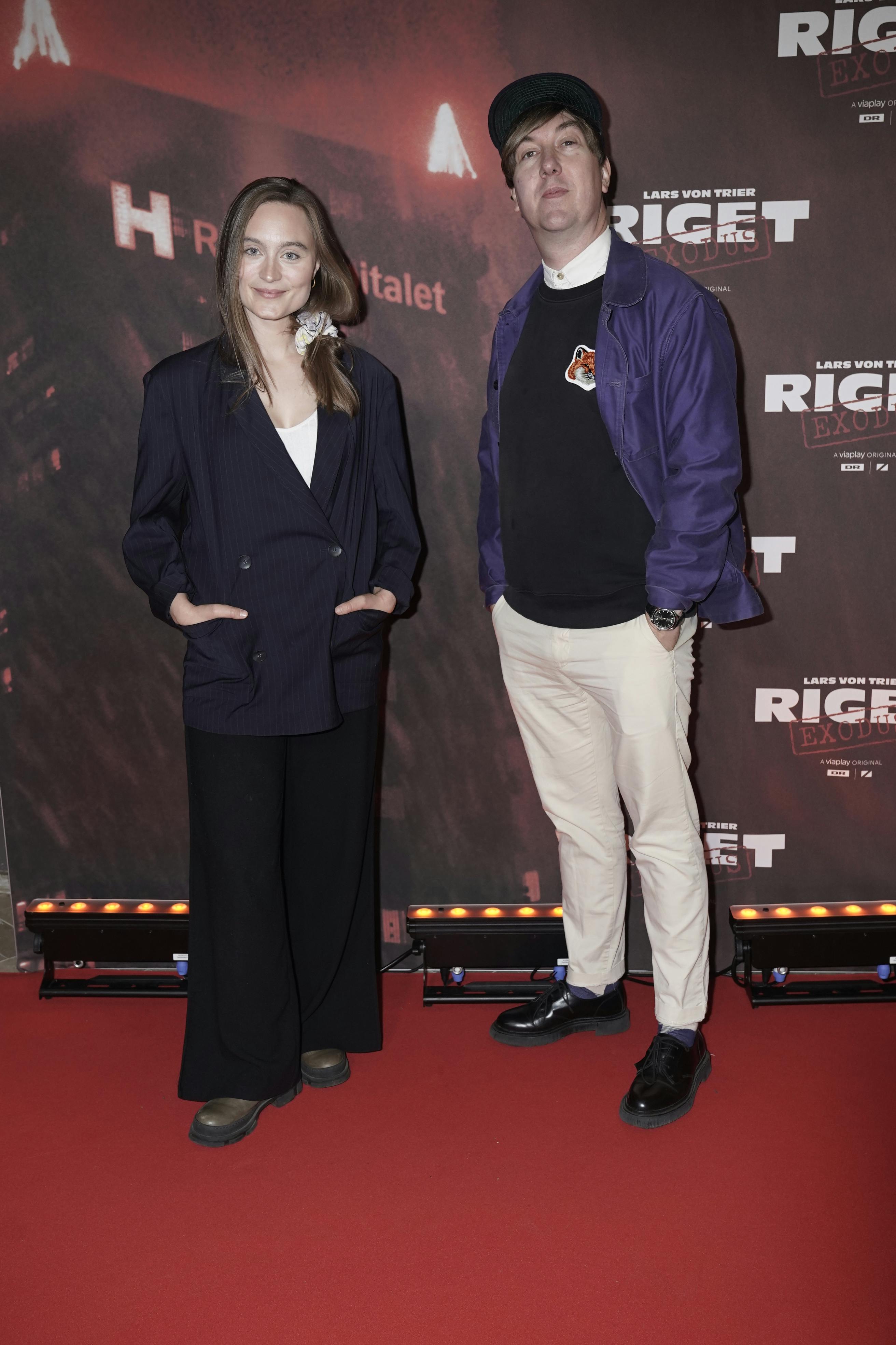 Skuespillerinde Julie Christiansen og filminstruktør Ask Hasselbalch

